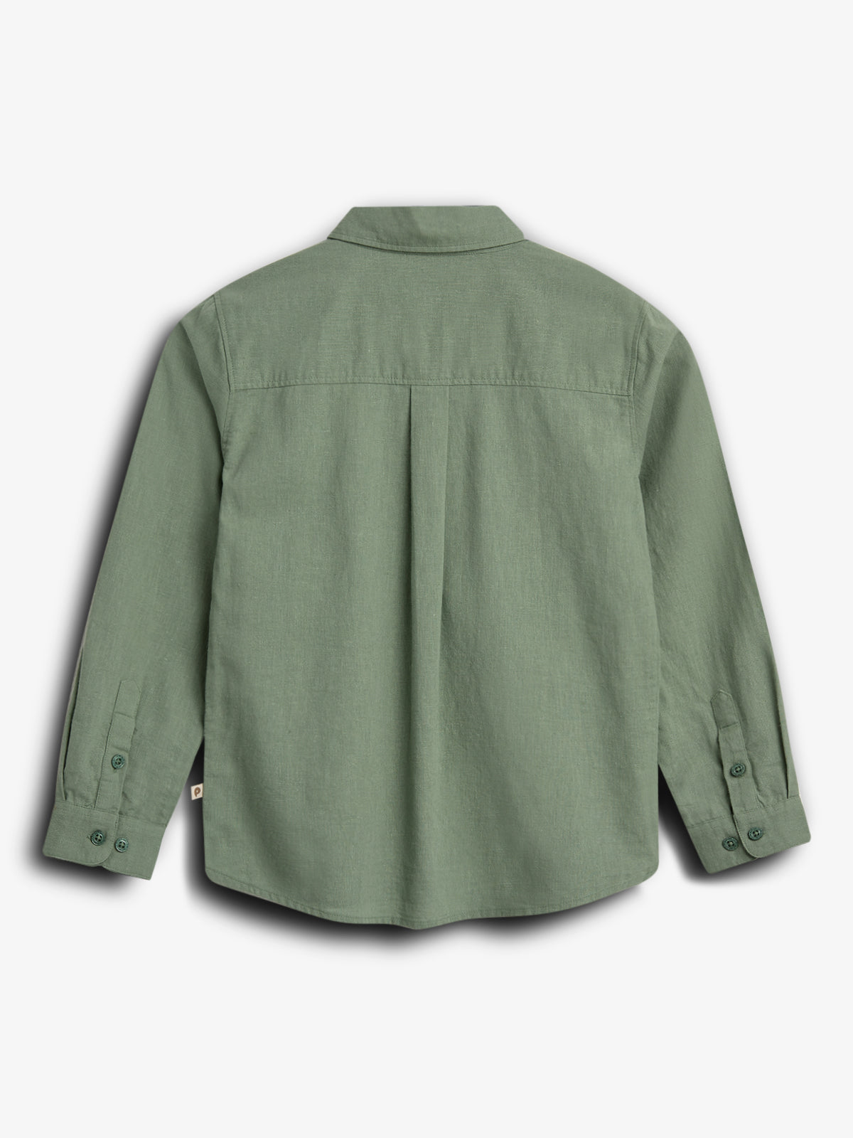 Leinenhemd - Tween - Green | 100172 Pelle