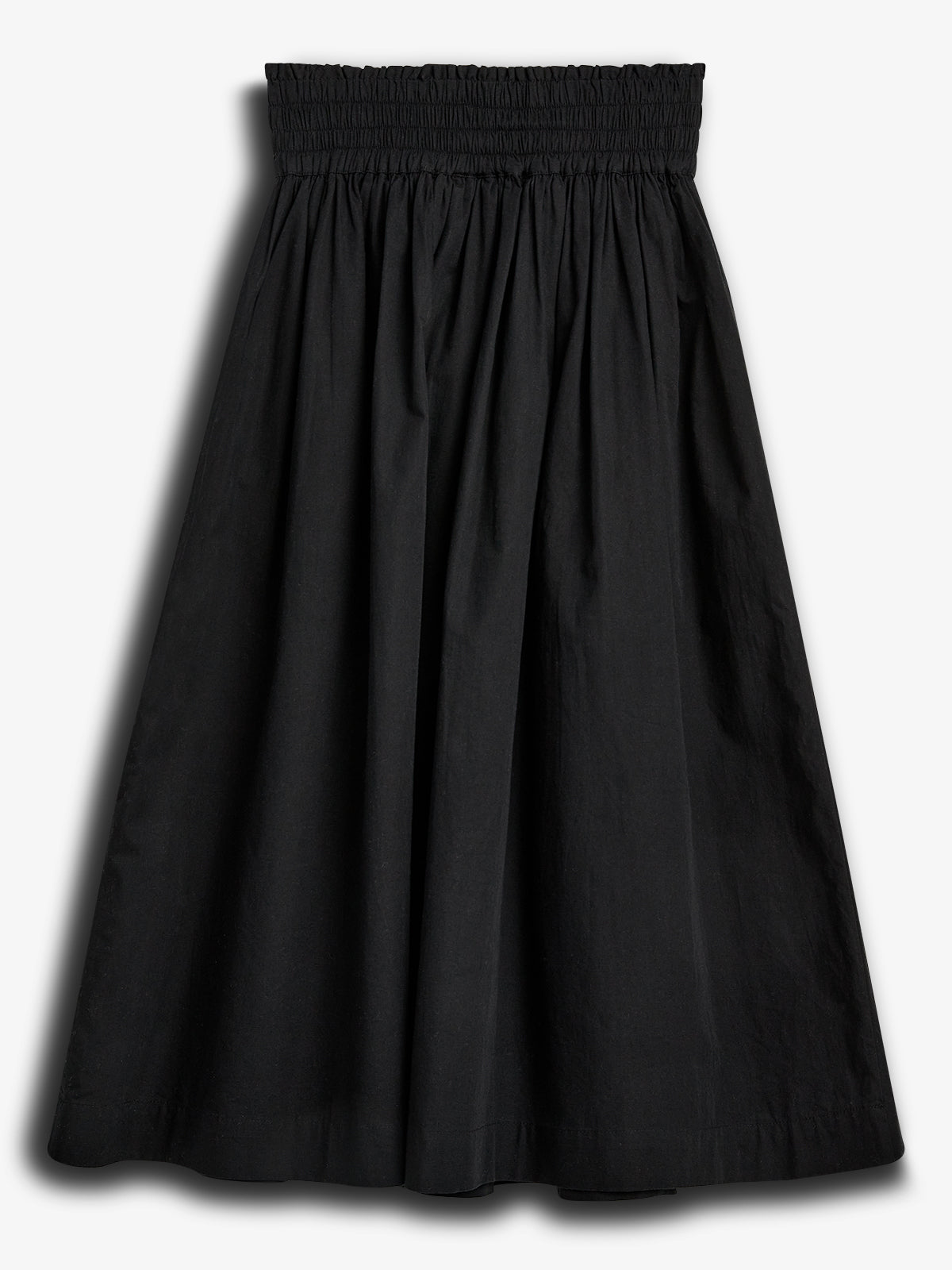 Wadenlanger Popeline Rock - Tween - Black | 100225 Laura