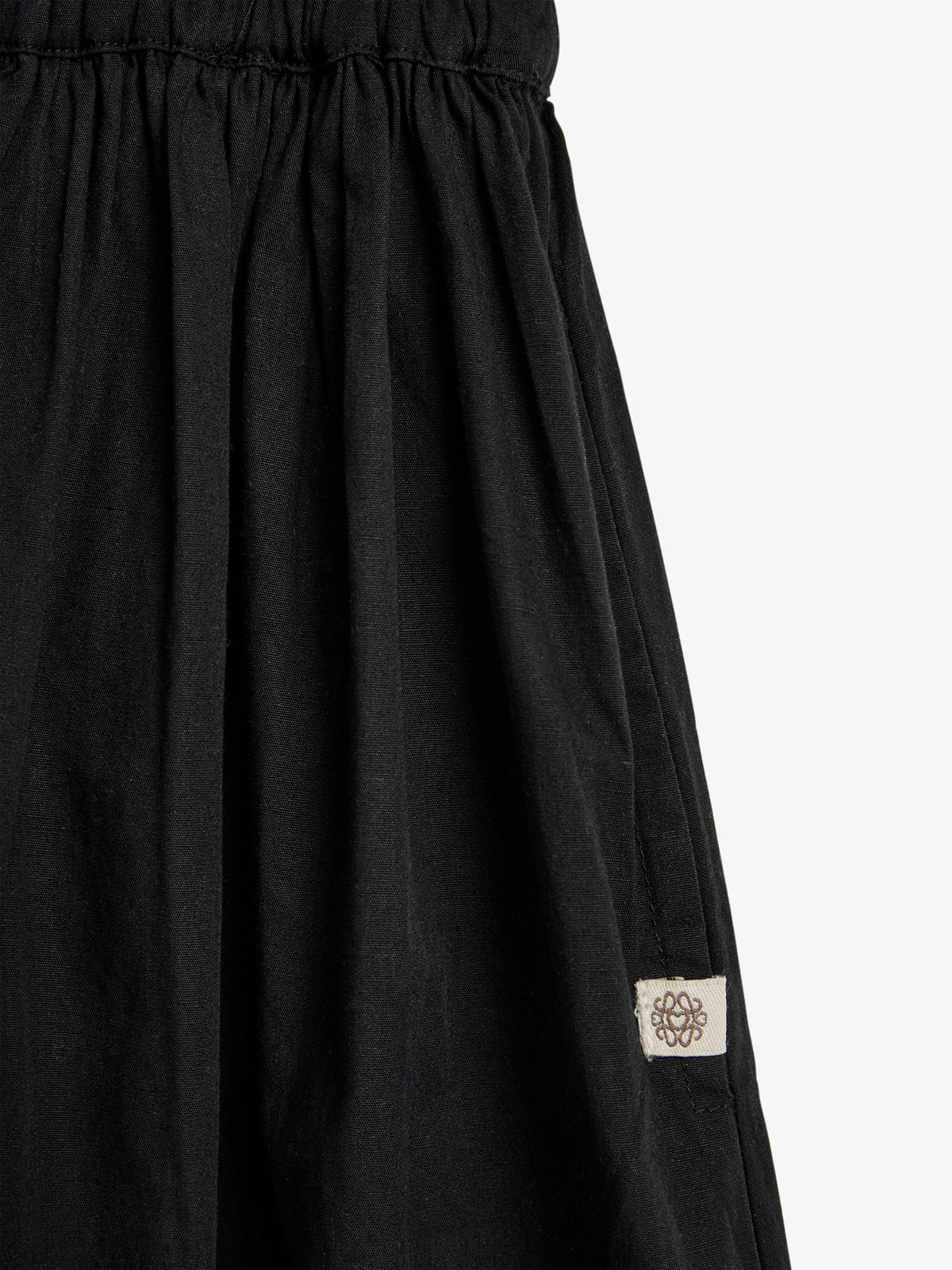 Wadenlanger Popeline Rock - Tween - Black | 100225 Laura