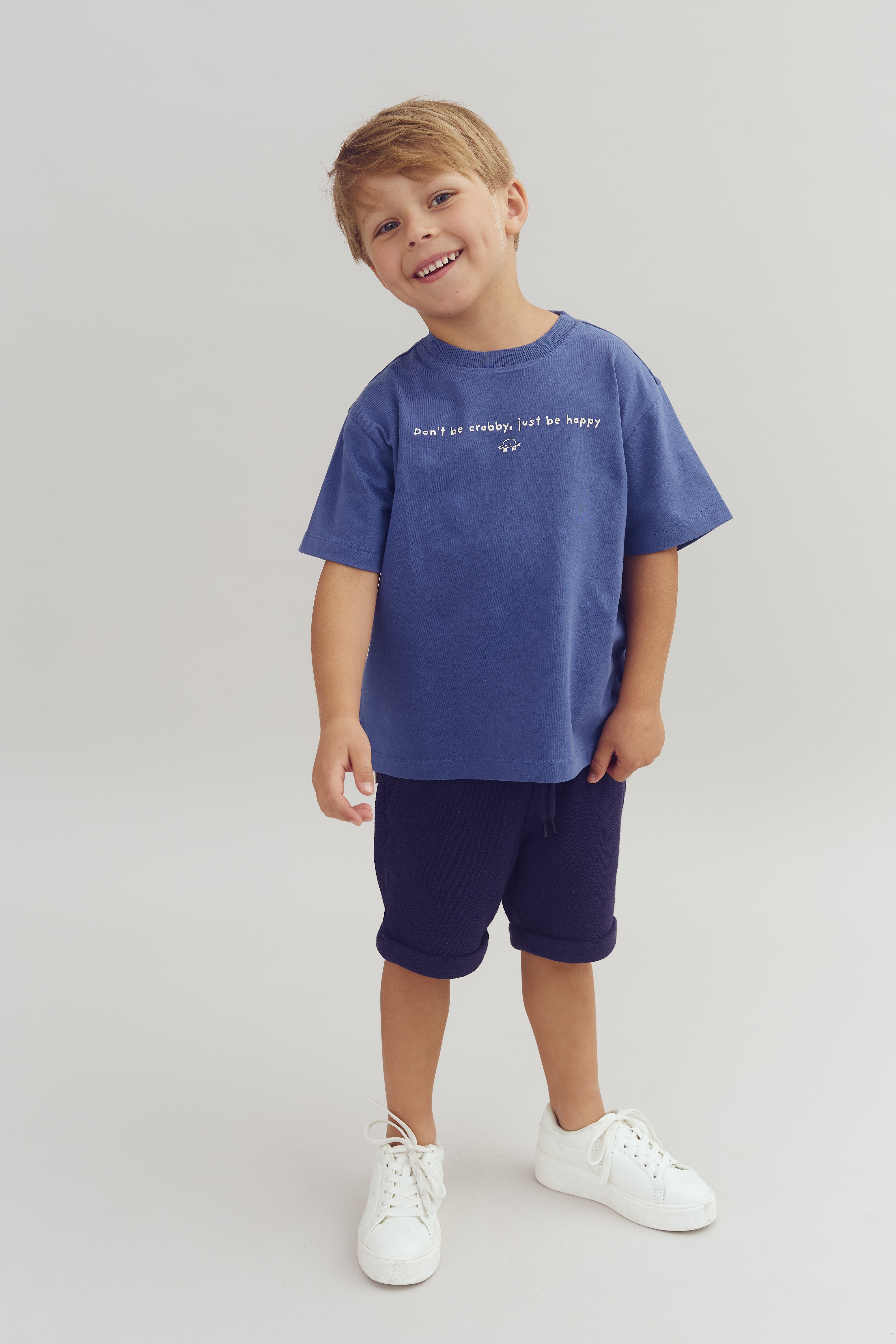 T-Shirt - Dusty Cobalt | 100253 Pedro