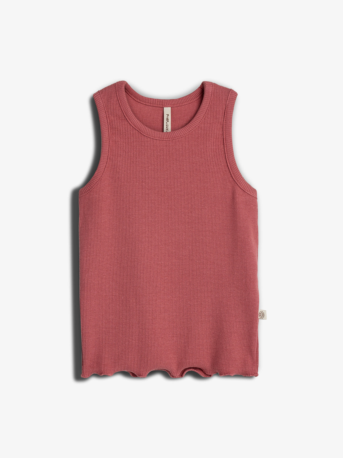 Modal-Ripp Ärmelloses Top - Tween - Blush | 100449 Fiona