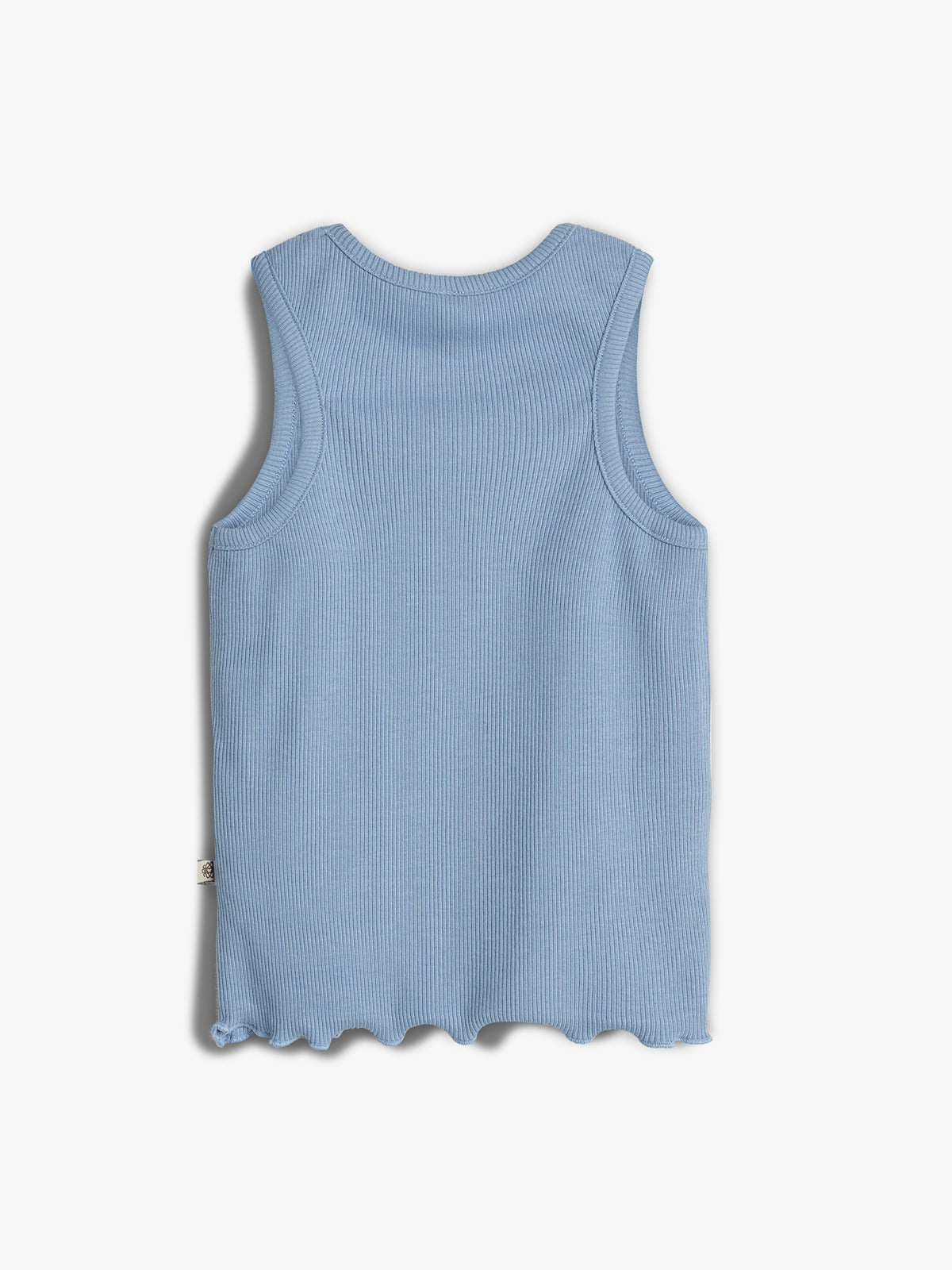 Modal-Ripp Ärmelloses Top - Tween - Blue | 100451 Fiona
