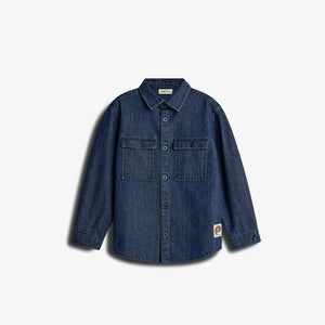 Jeanshemd - Kids - Dark Blue Denim | 100176 Delhi