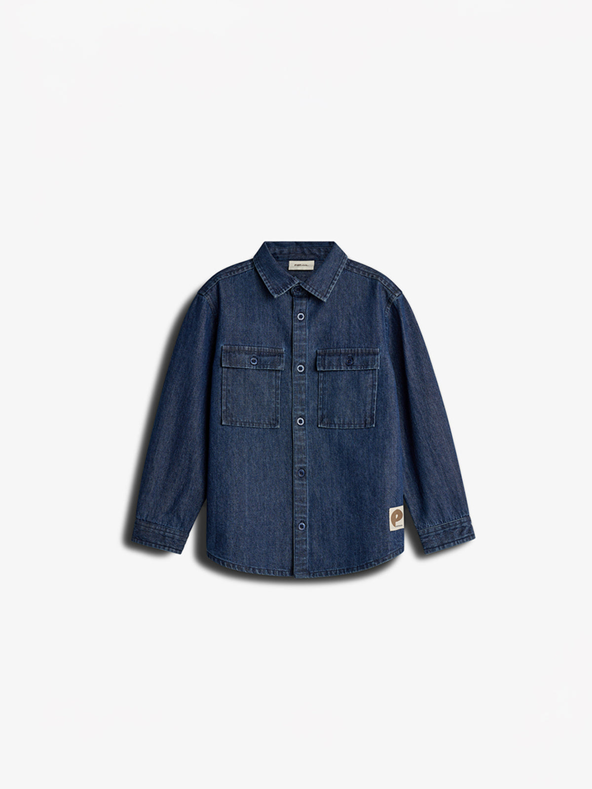 Jeanshemd - Kids - Dark Blue Denim | 100176 Delhi