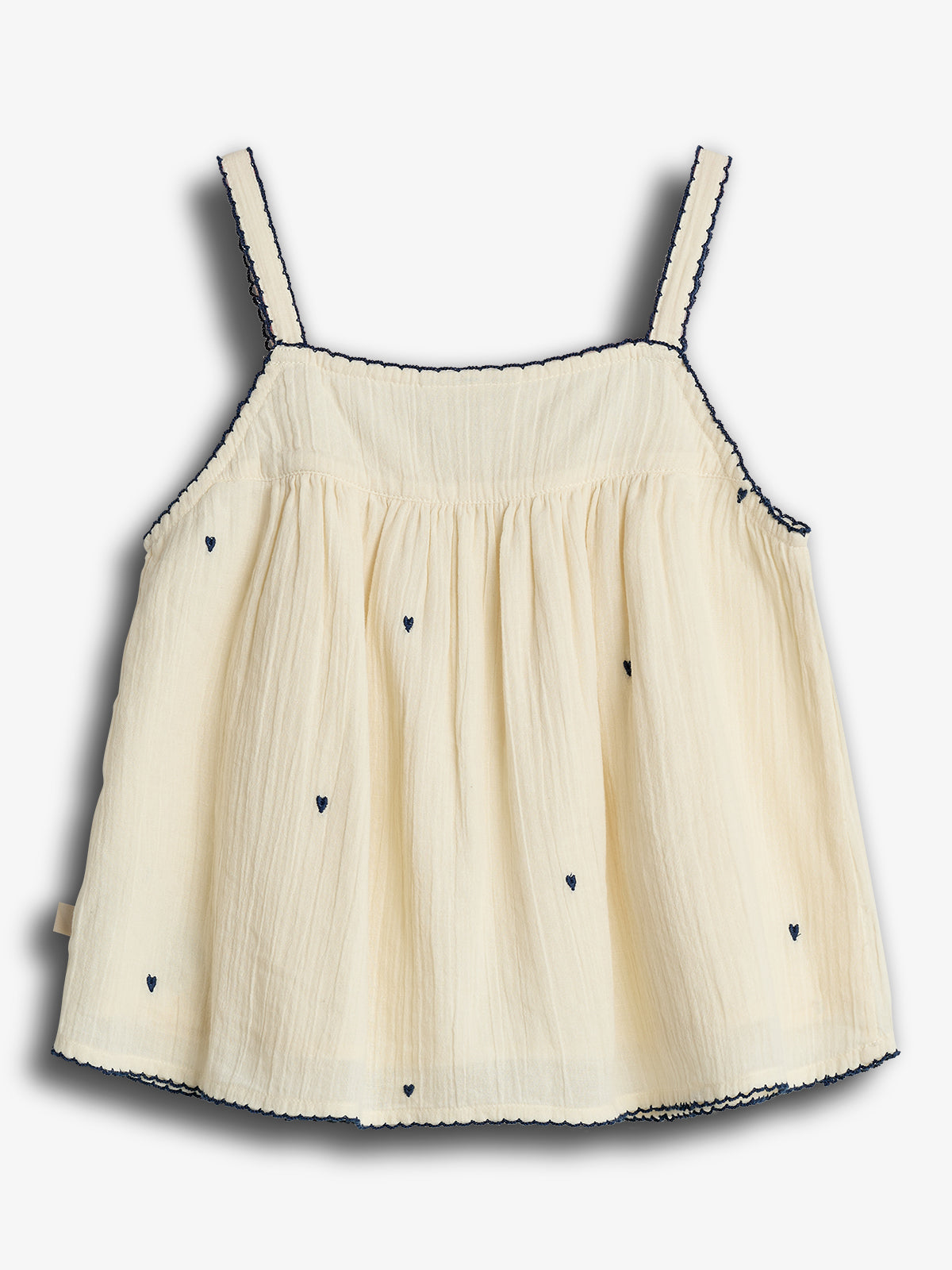 Trägertop mit Kontraststickerei - Tween - Off - Tween - Off White | 100477 Harper