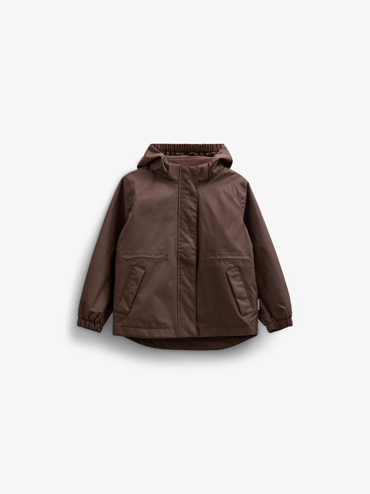 Shell Jacke mit Kordelzug - Kids - Chocolate | 100497 Lucy