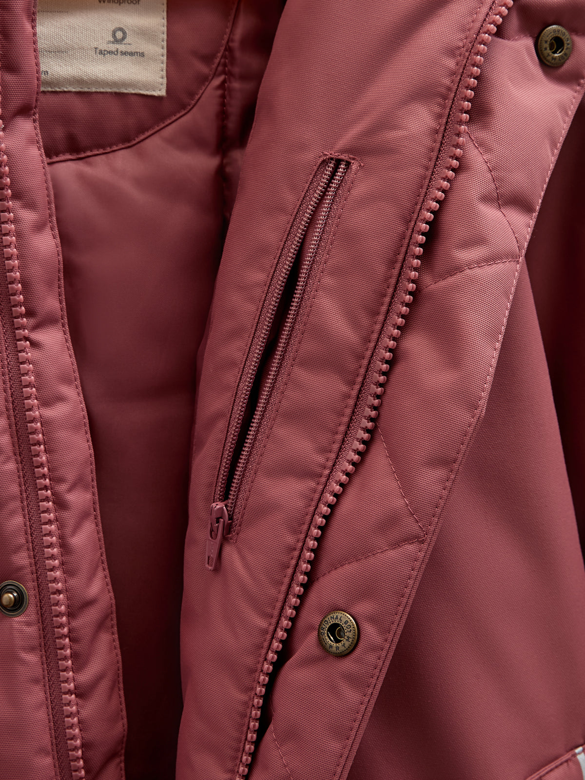 Schneeanzug mit einem Reißverschluss - All - Vintage Red | 100521 Calgary