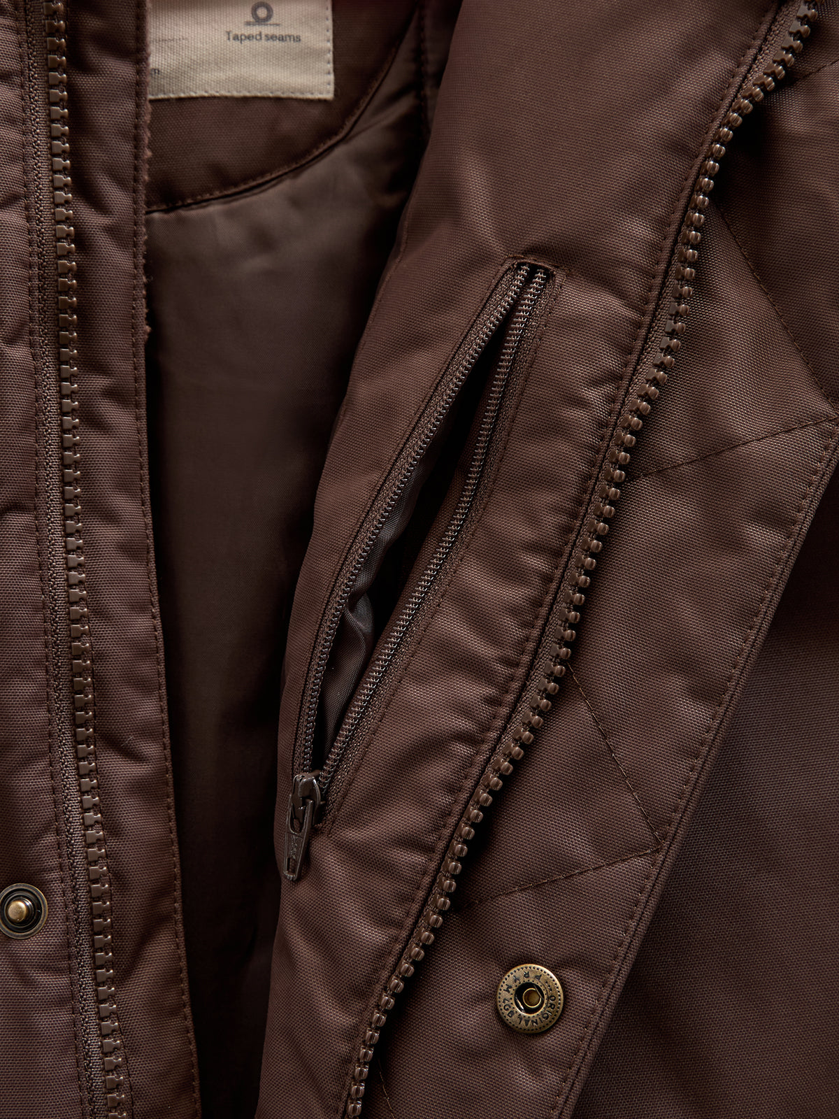 Schneeanzug mit einem Reißverschluss - All - Chocolate | 100522 Calgary