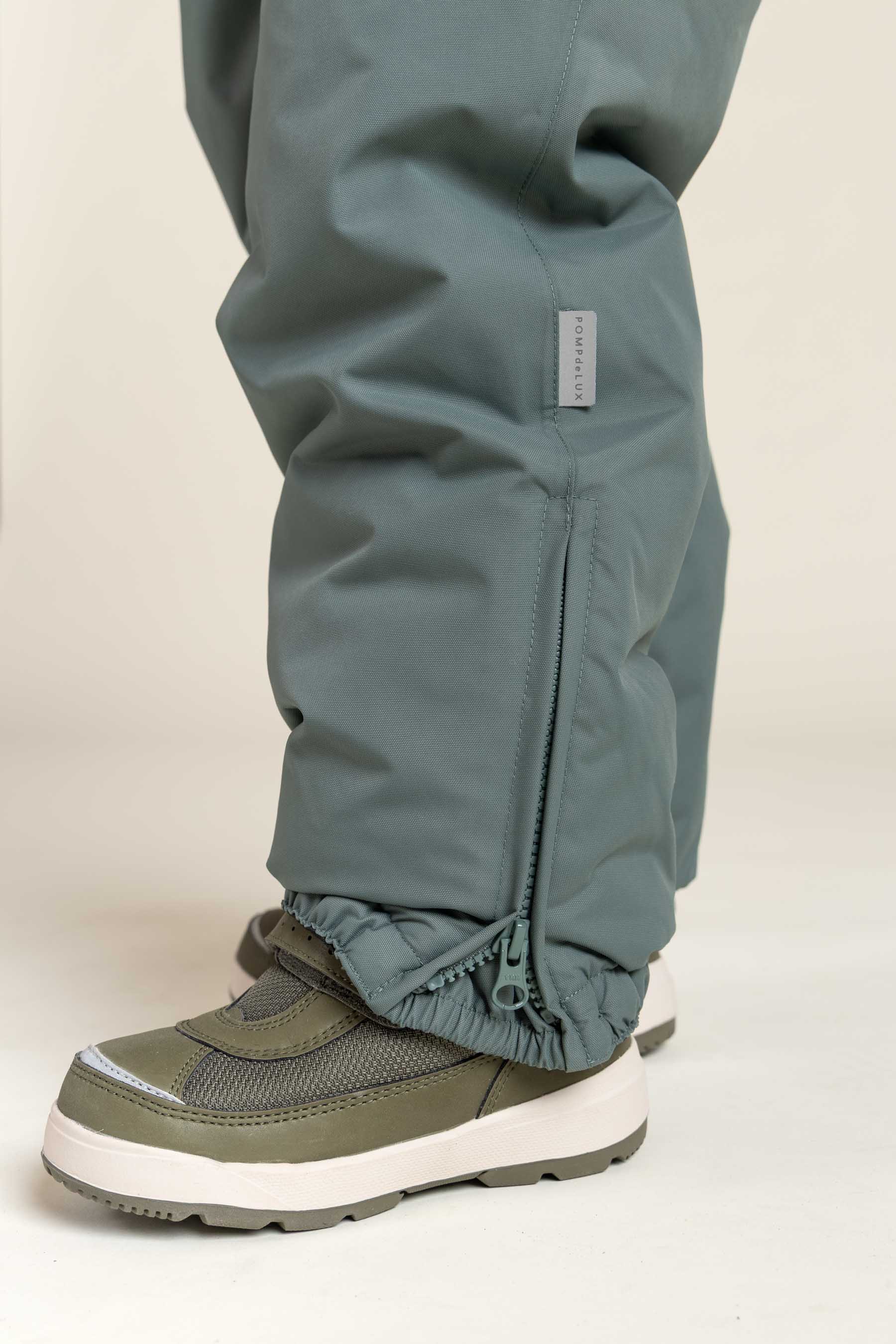 Schneeanzug mit einem Reißverschluss - All - Dusty Dark Green | 100523 Calgary