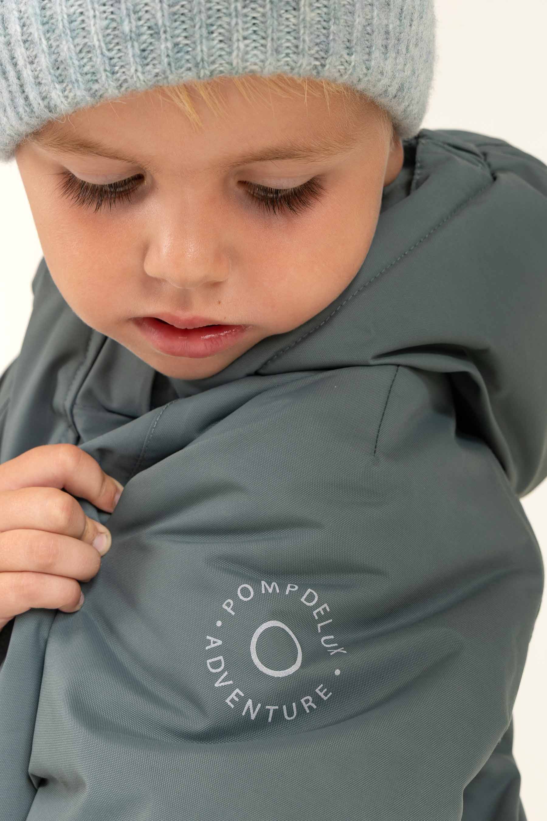 Schneeanzug mit einem Reißverschluss - All - Dusty Dark Green | 100523 Calgary