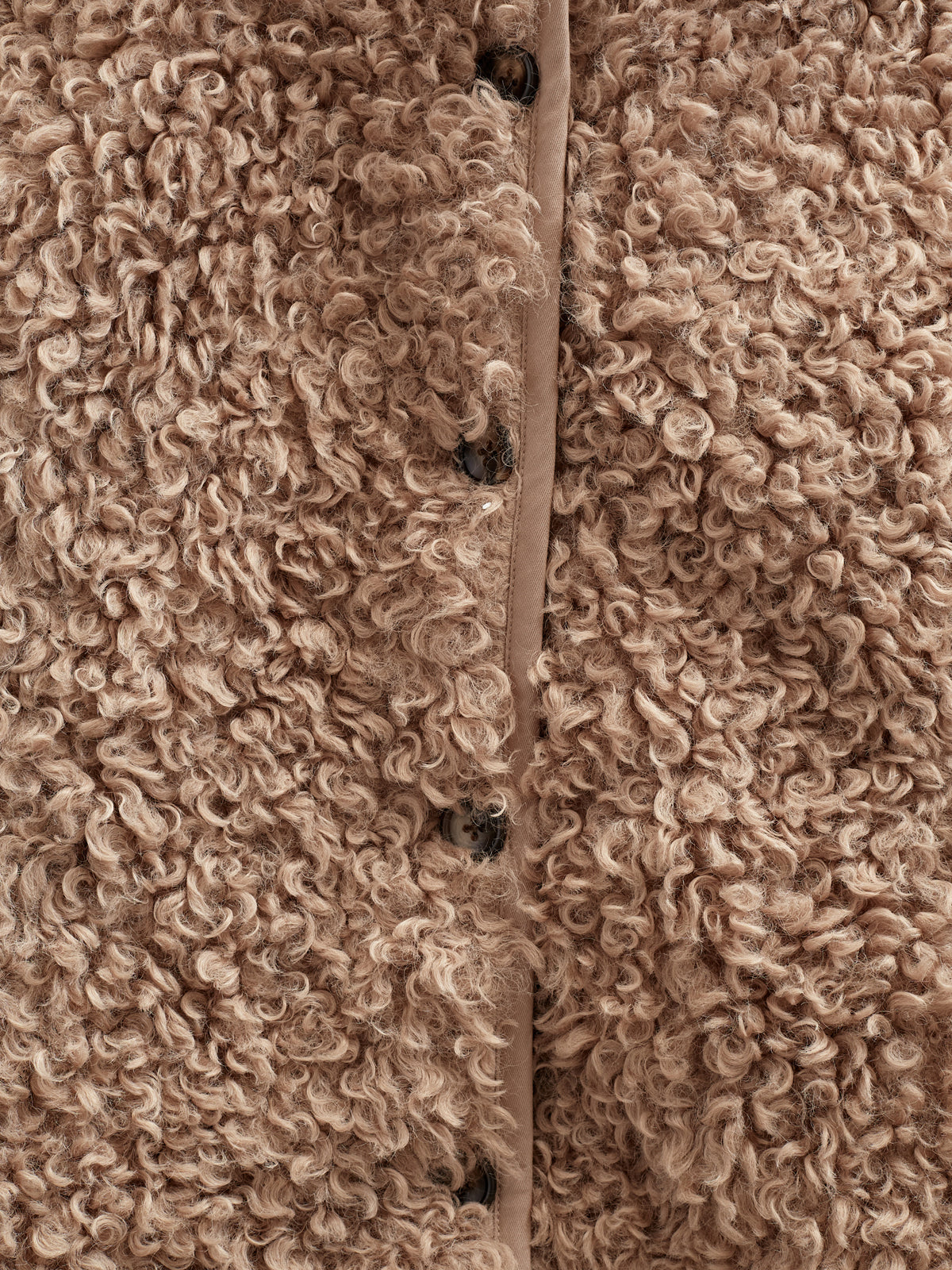 Teddy-Kapuzenjacke - Tween - Caffe Latte | 100548 Ellie