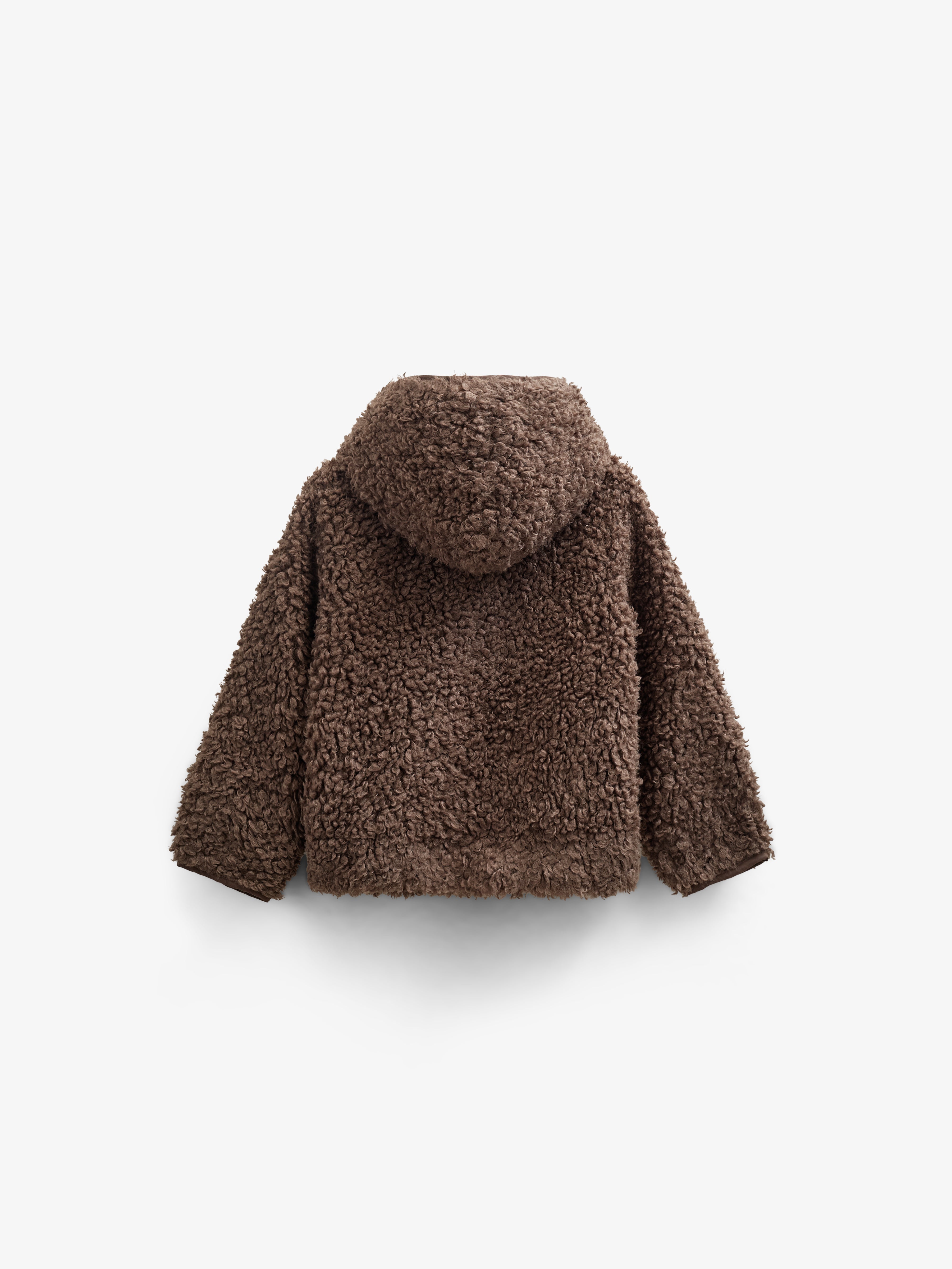Teddy-Kapuzenjacke - Tween - Chocolate | 100549 Ellie