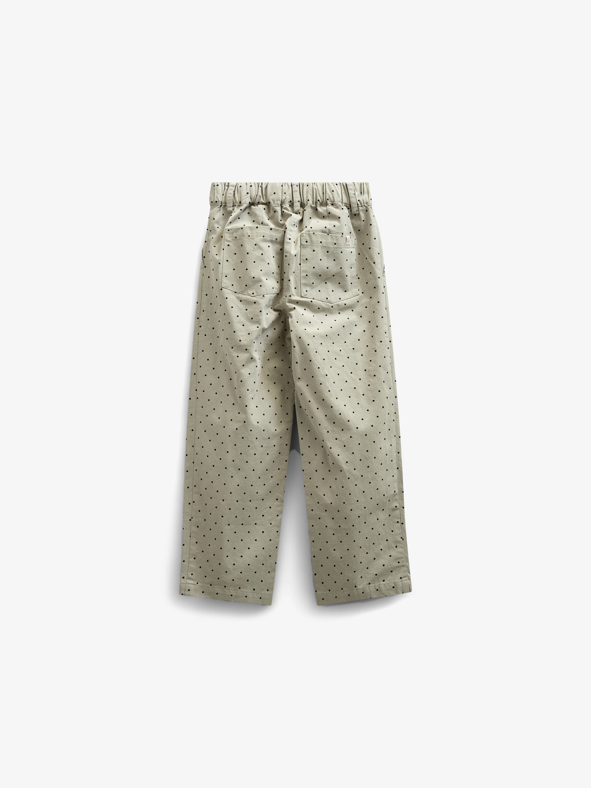 Twill-Hose mit Punkten - Kids - Dusty Green | 100616 Iris