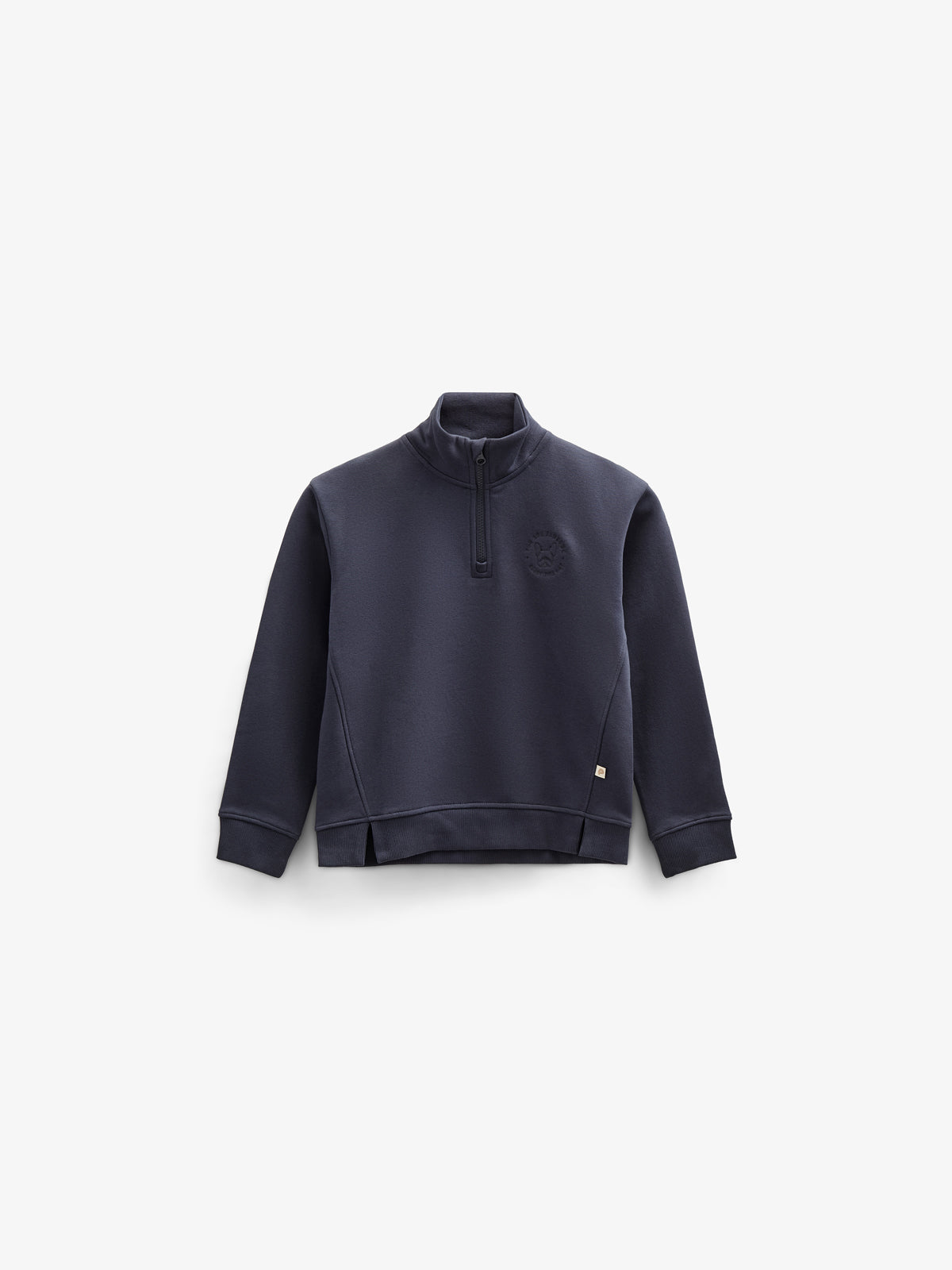 Sweatshirt mit halbem Reißverschluss - Tween - Navy | 100807 Tristan