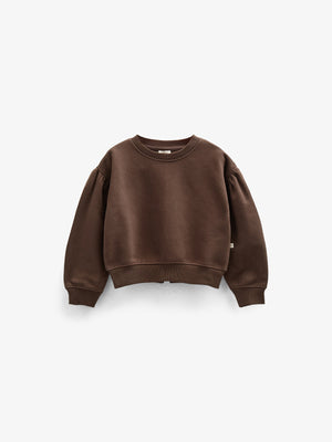 Sweatshirt mit Schleifendetail - Kids - Chocolate | 100814 Ruth