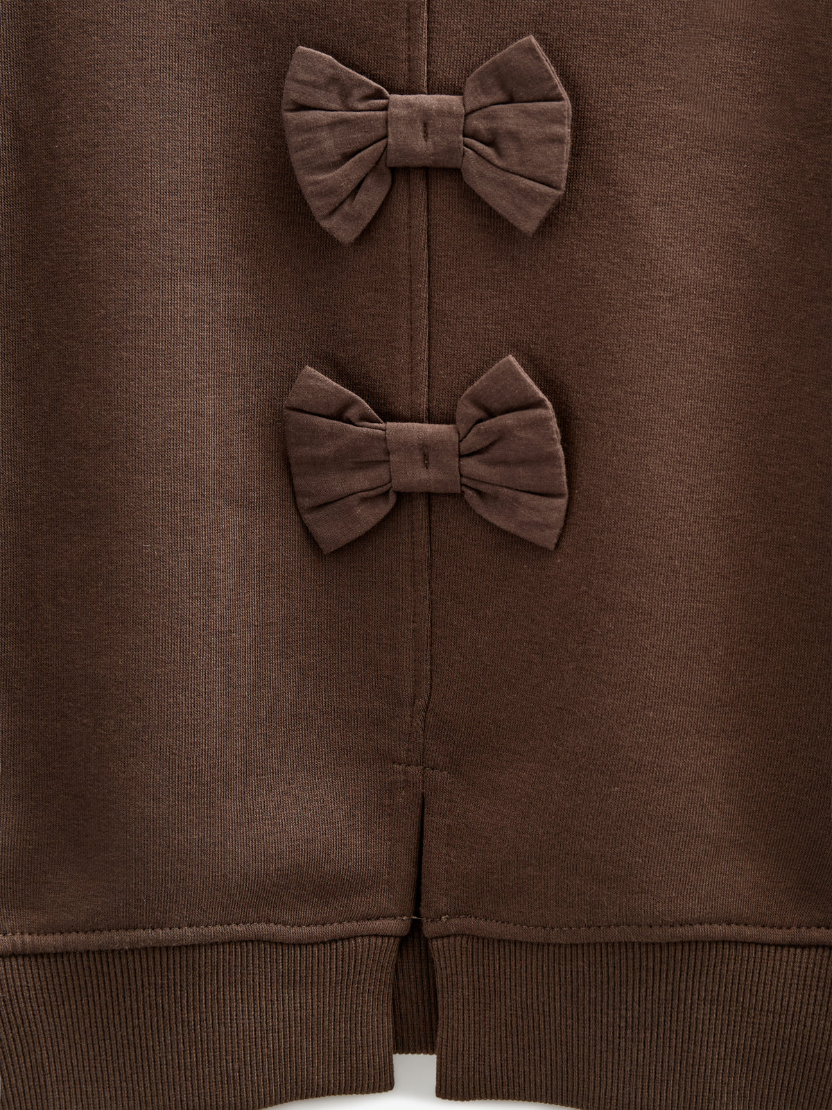 Sweatshirt mit Schleifendetail - Kids - Chocolate | 100814 Ruth
