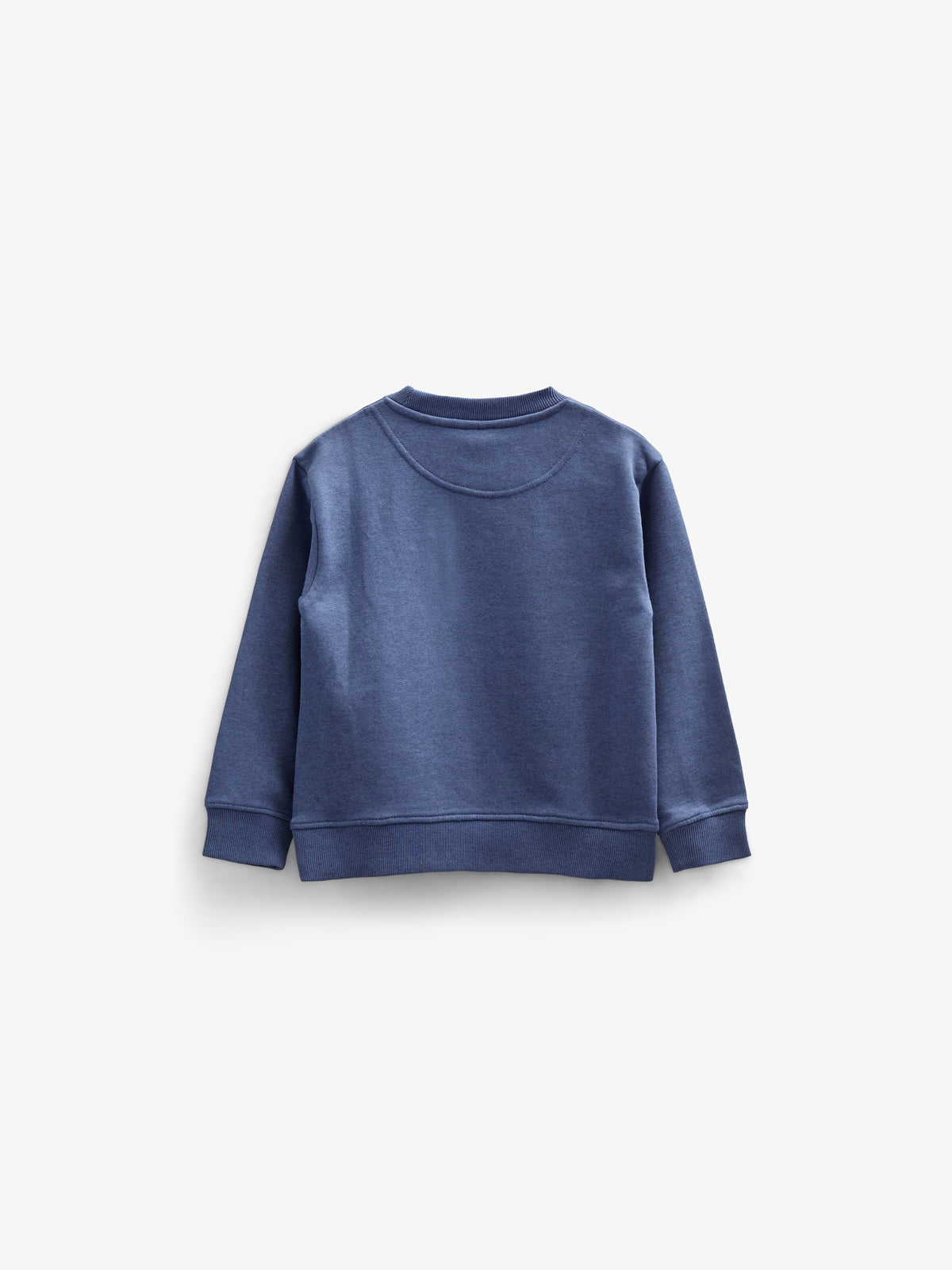 Sweatshirt mit Rundhalsausschnitt - Kids - Indigo Blue Melange | 100888 Justin