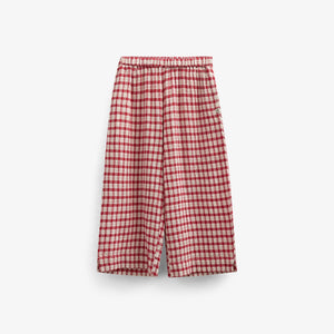 Karierte Baumwollhose - Kids - Cherry Red | 100906 Bonnie