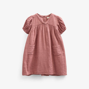 Gaze Kleid - Kids - Old Rose | 100915 Jasmine