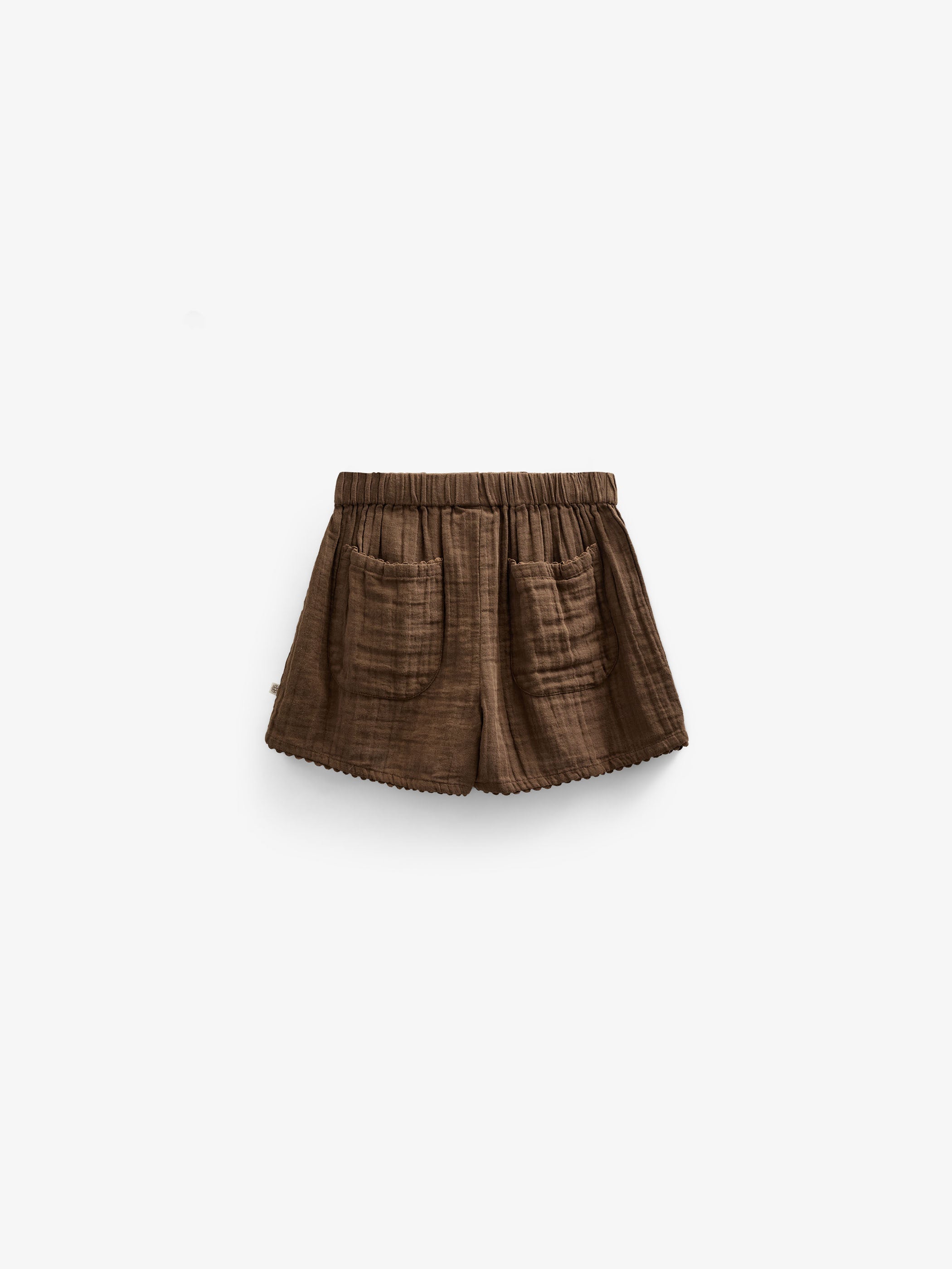 Gaze Shorts - Kids - Dark Brown | 100922 Jasmine