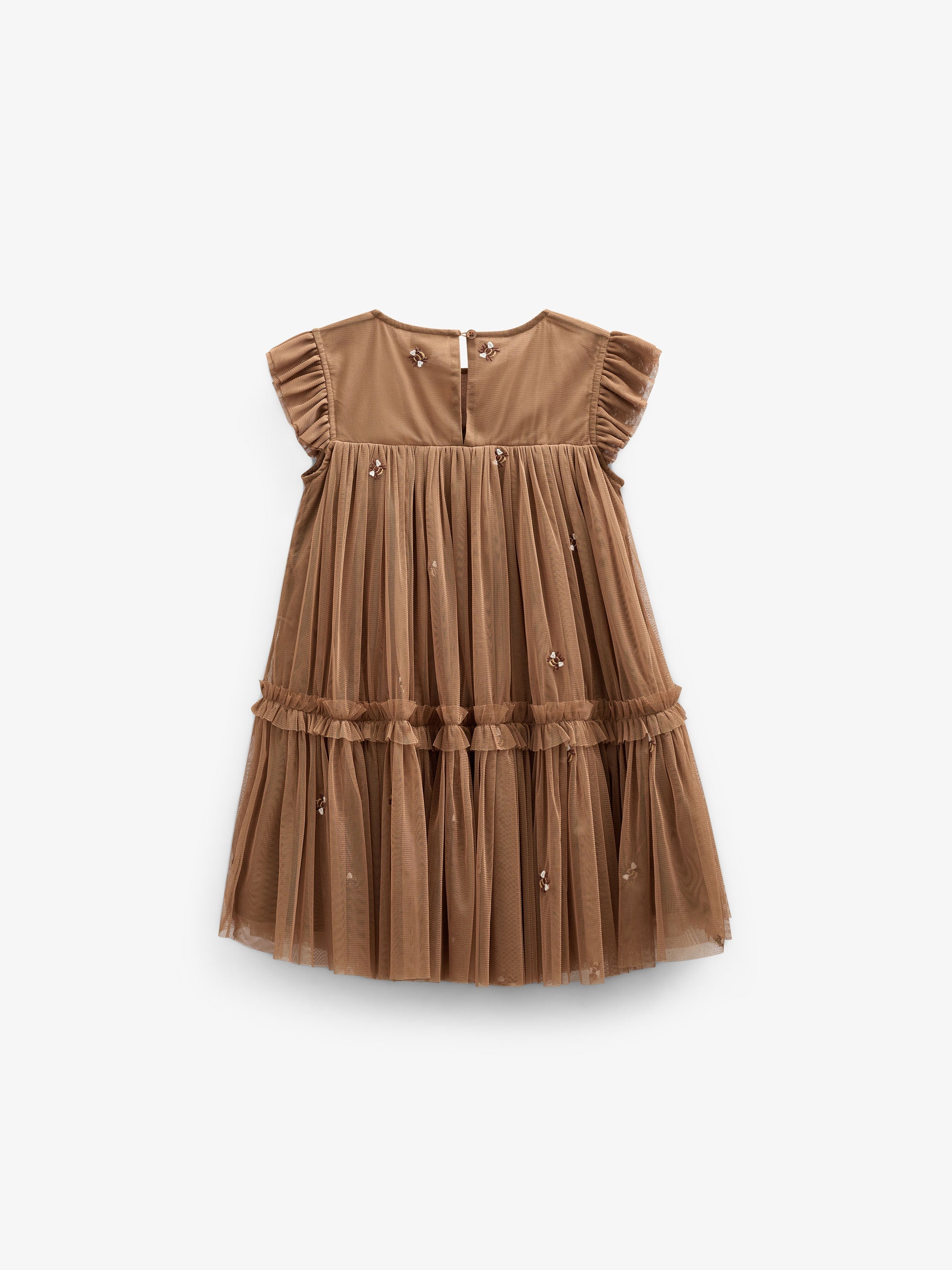 Honigbiene Tüllkleid - Tween - Coconut | 100965 Daisy