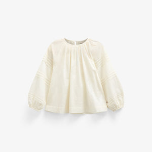 Langärmelige Bluse - Kids - Offwhite | 100988 Willa