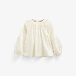 Langärmelige Bluse - Tween - Offwhite | 100989 Willa