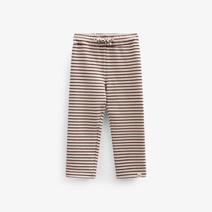 Gestreifte Jerseyhose - Kids - Brown | 101000 Emmie