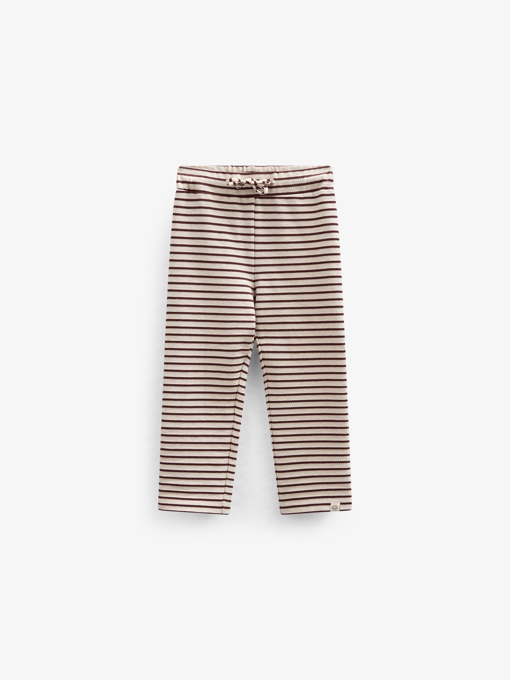 Gestreifte Jerseyhose - Kids - Brown | 101000 Emmie