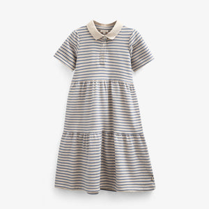 Gestreiftes Jersey-Kleid - Kids - Blue | 101012 Emmie