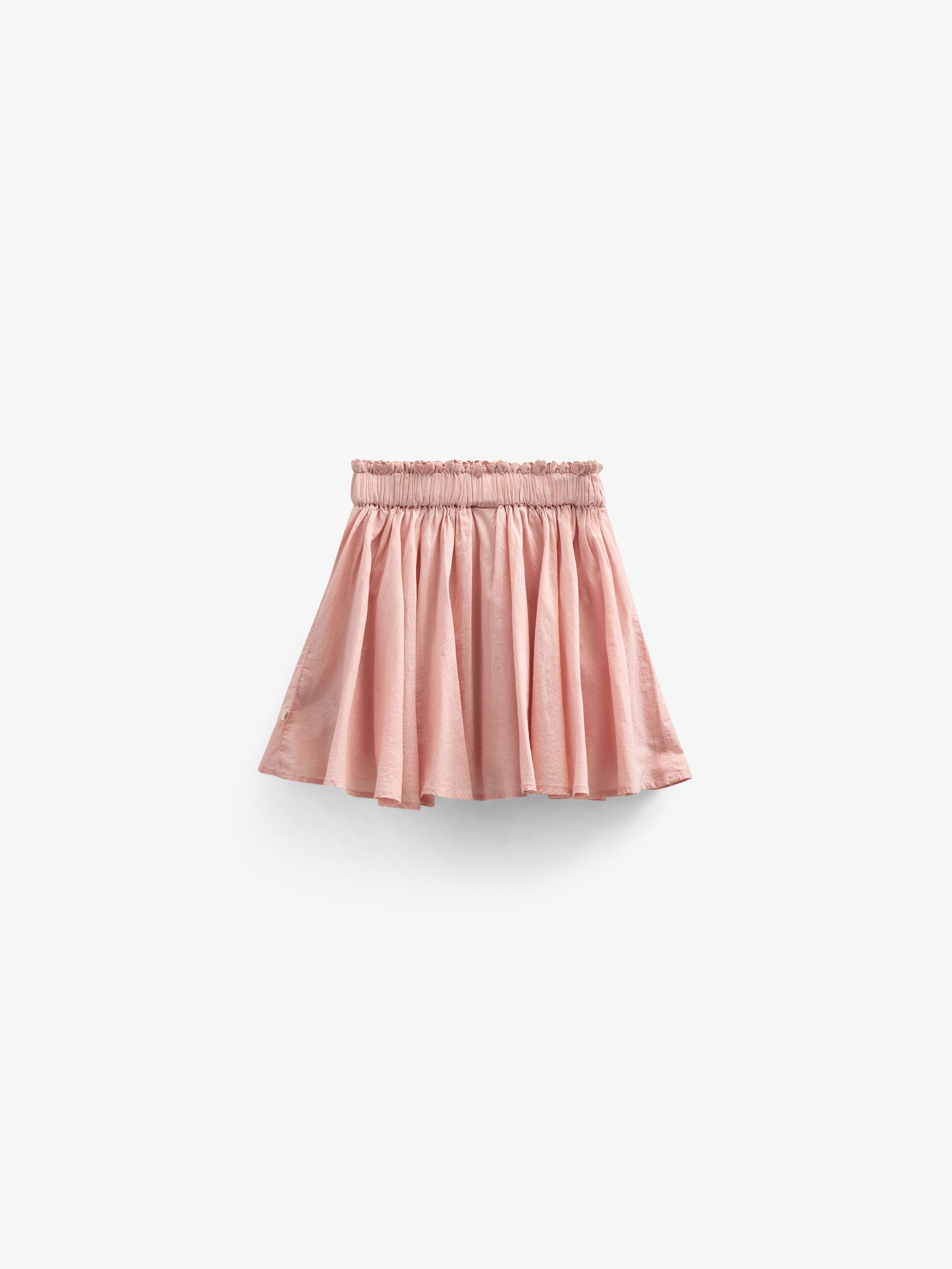 Baumwollrock mit Zick Zack Rüsche - Tween - Rose Tan | 101068 Alma