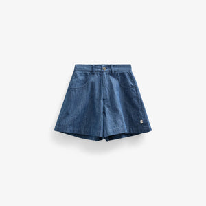 Ausgestellte leichte Denim-Shorts - Tween - Blue Denim | 101084 Isabella