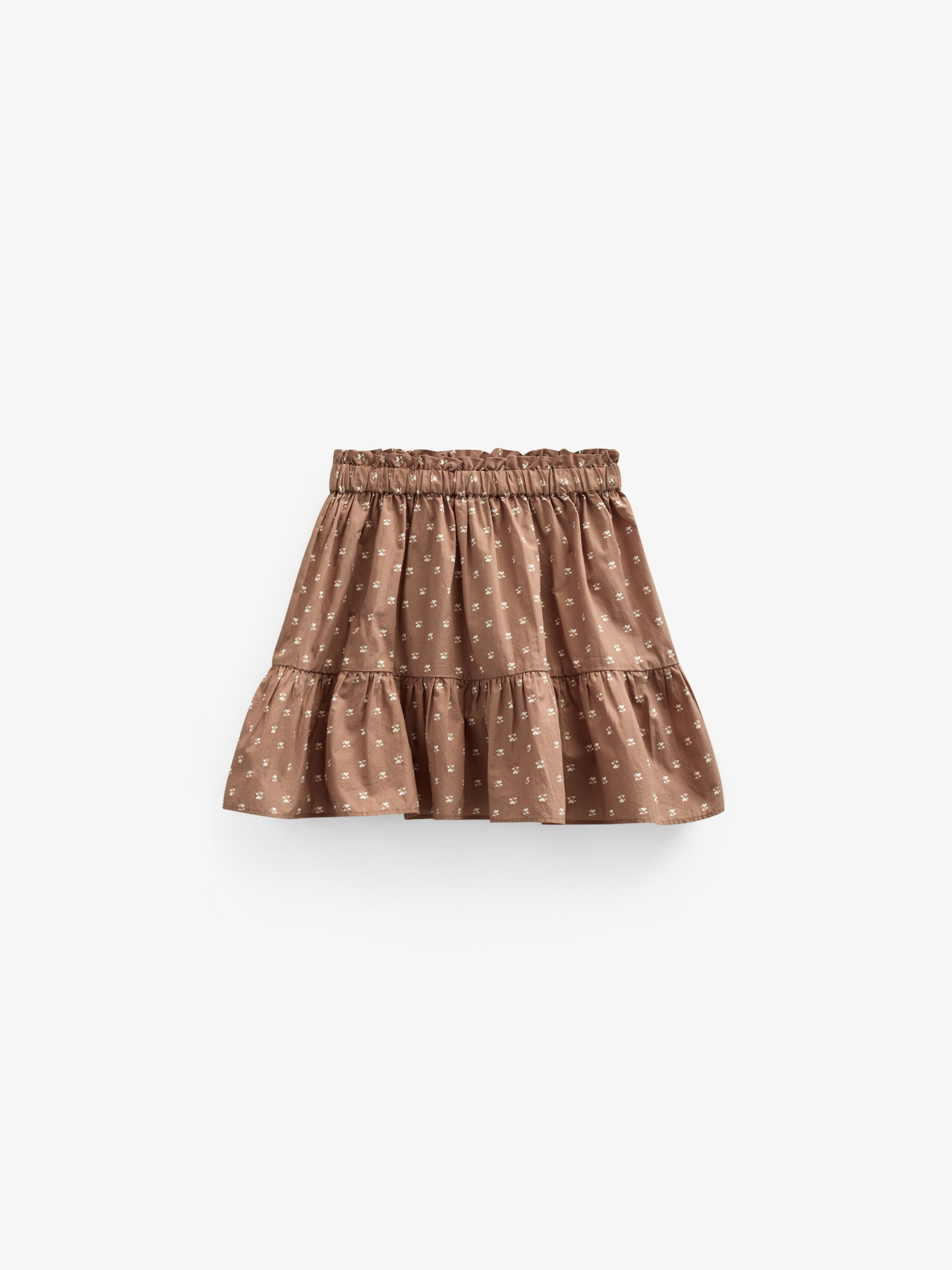 Bedruckter Popeline-Rock - Kids - Coconut | 101055 Camilla