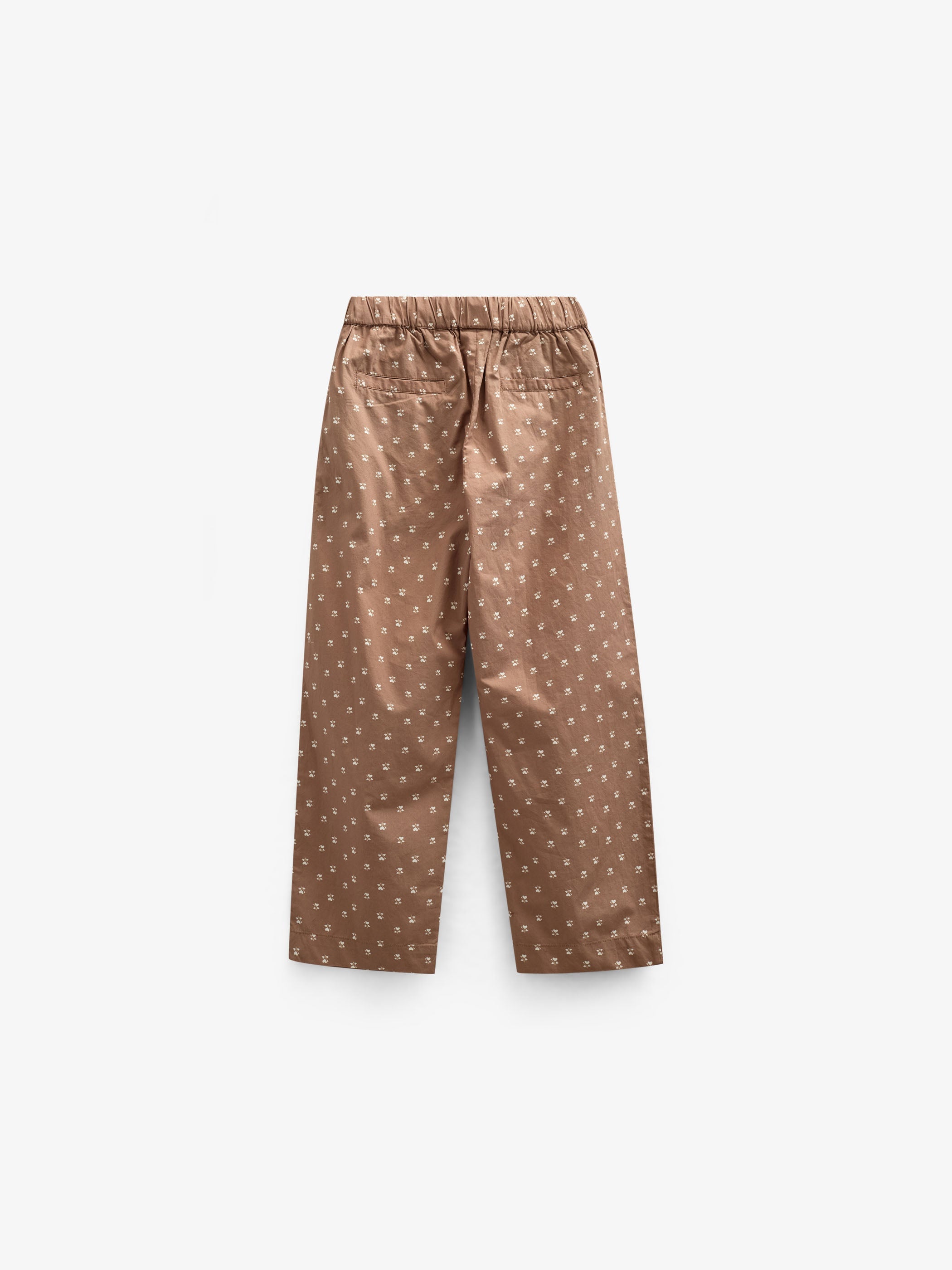 Bedruckte Popeline-Hose - Tween - Coconut | 101090 Camilla