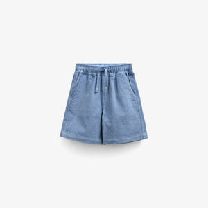 Pull-On Cord Shorts - Tween - Dusty Blue | 101101 Tobias