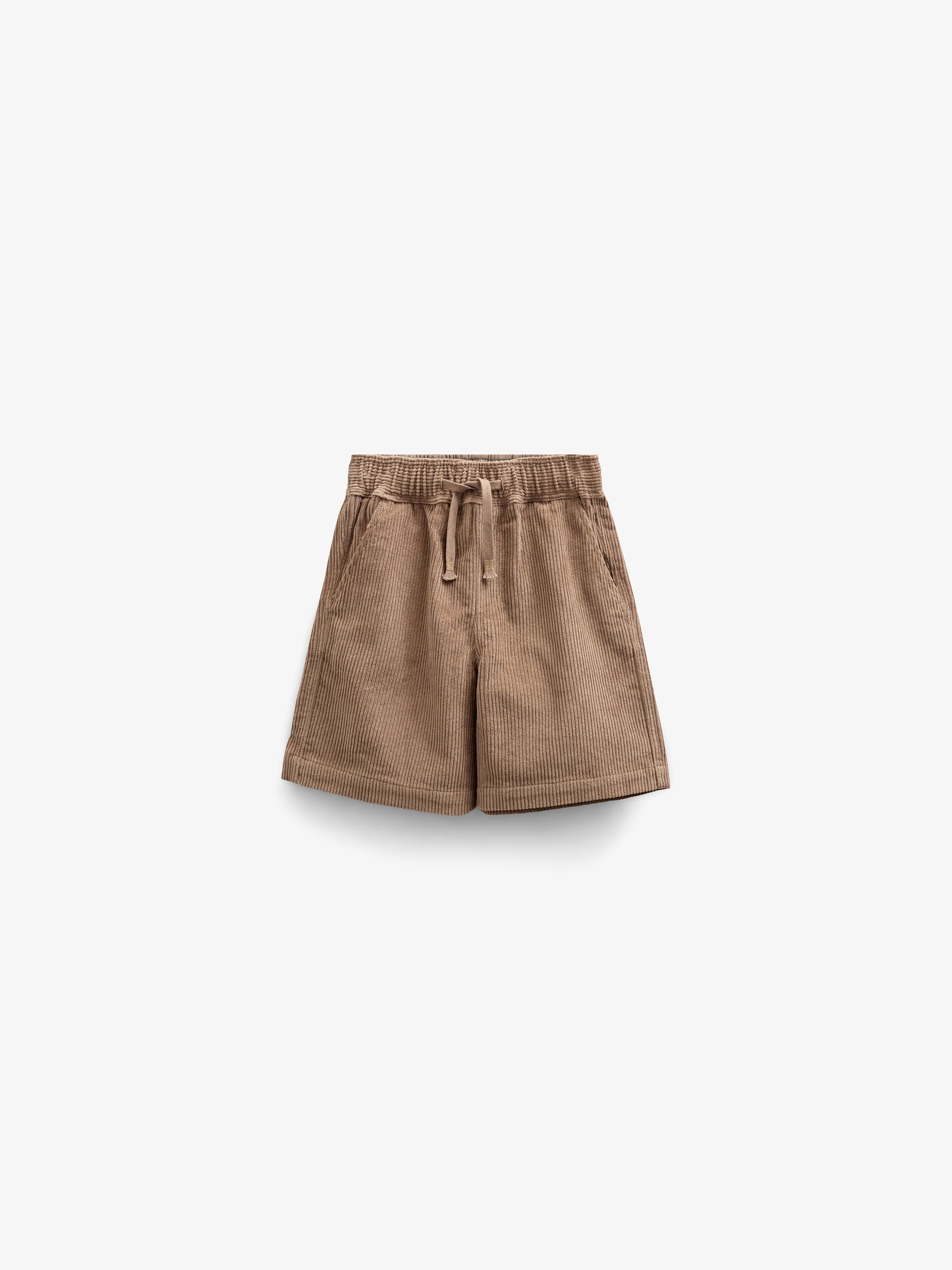 Pull-On Cord Shorts - Kids - Khaki | 101102 Tobias