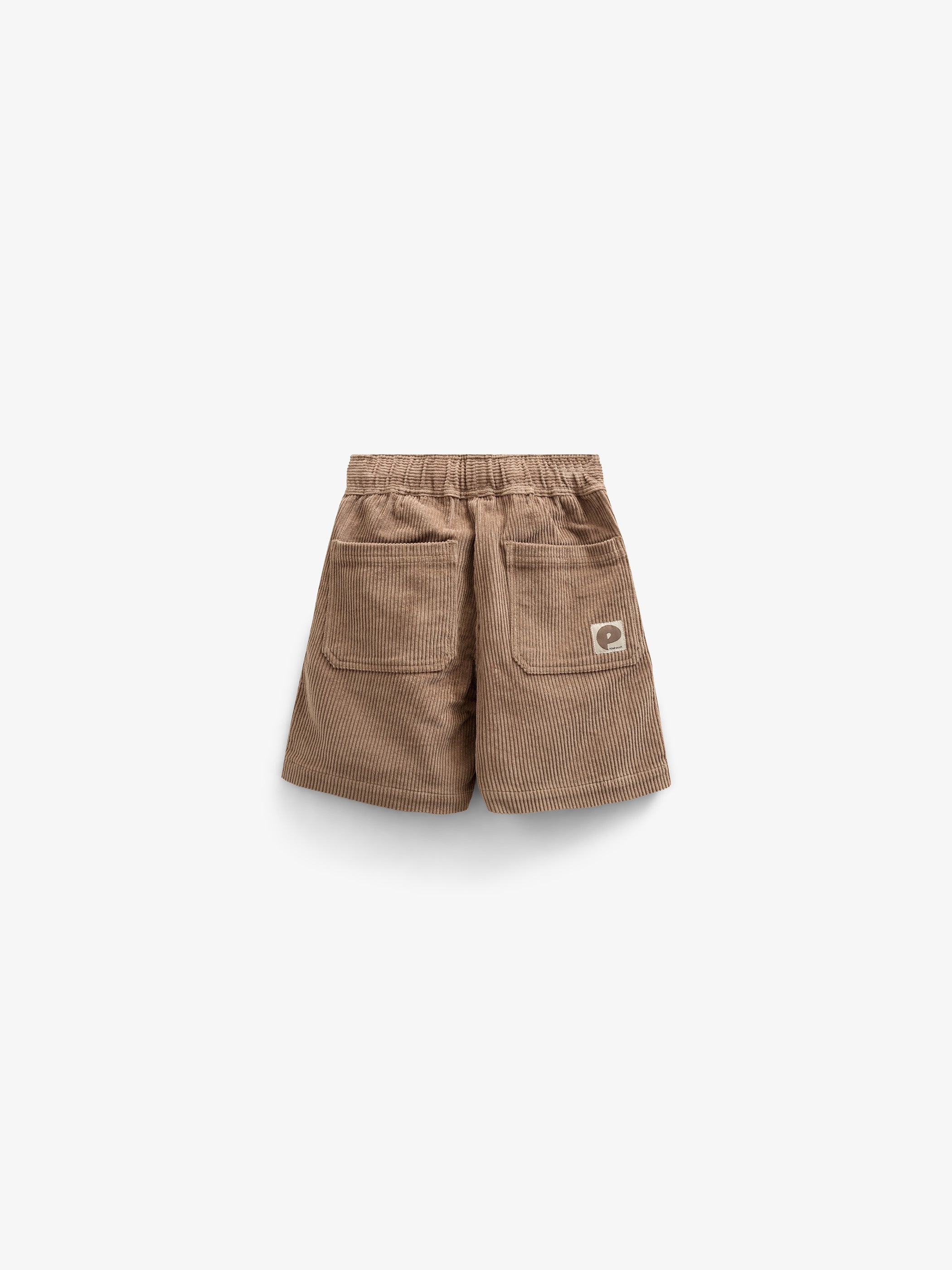 Pull-On Cord Shorts - Kids - Khaki | 101102 Tobias