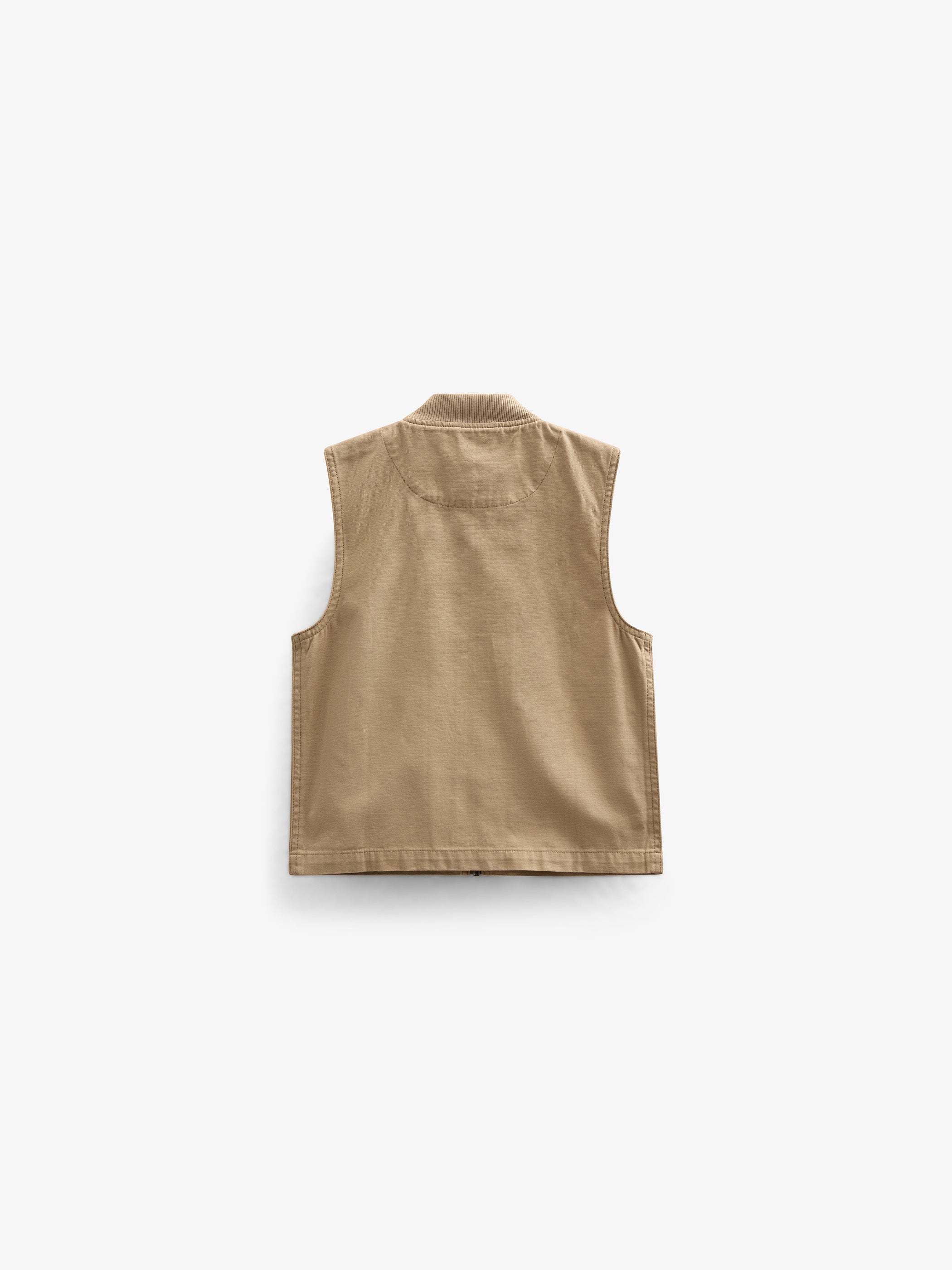 Canvas Cargo Weste - Tween - Khaki | 101129 Isack