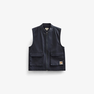 Canvas Cargo Weste - Tween - Navy | 101131 Isack