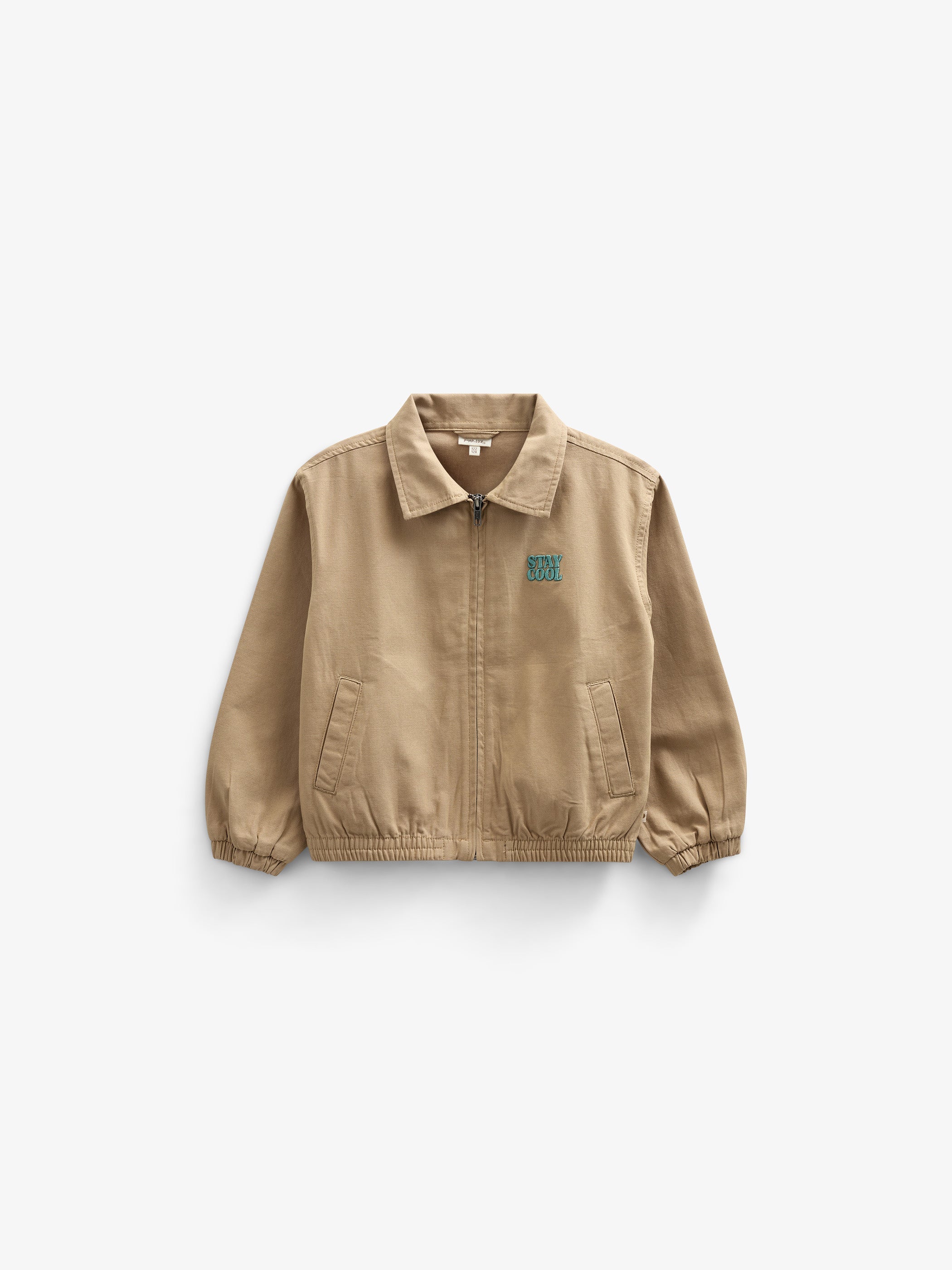 Canvas-Bomberjacke - Kids - Khaki | 101136 Isack