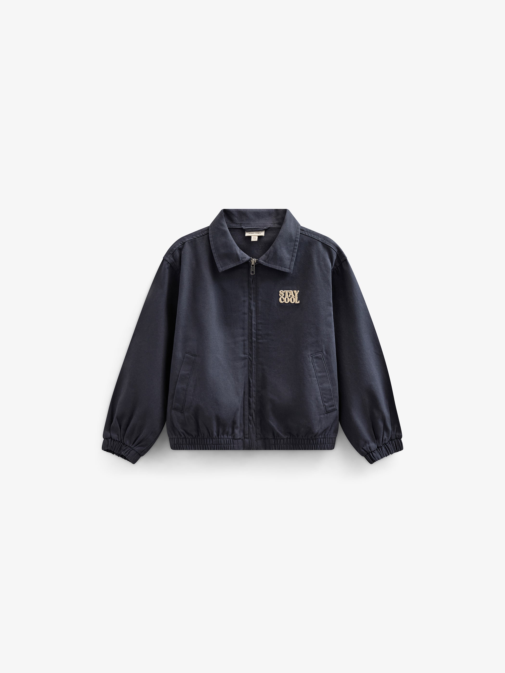 Canvas Bomberjacke - Kids - Navy | 101138 Isack