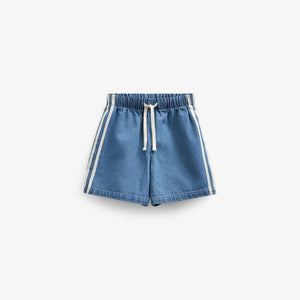 Baggy Denim Shorts mit Band - Kids - Blue Denim | 101142 Callum