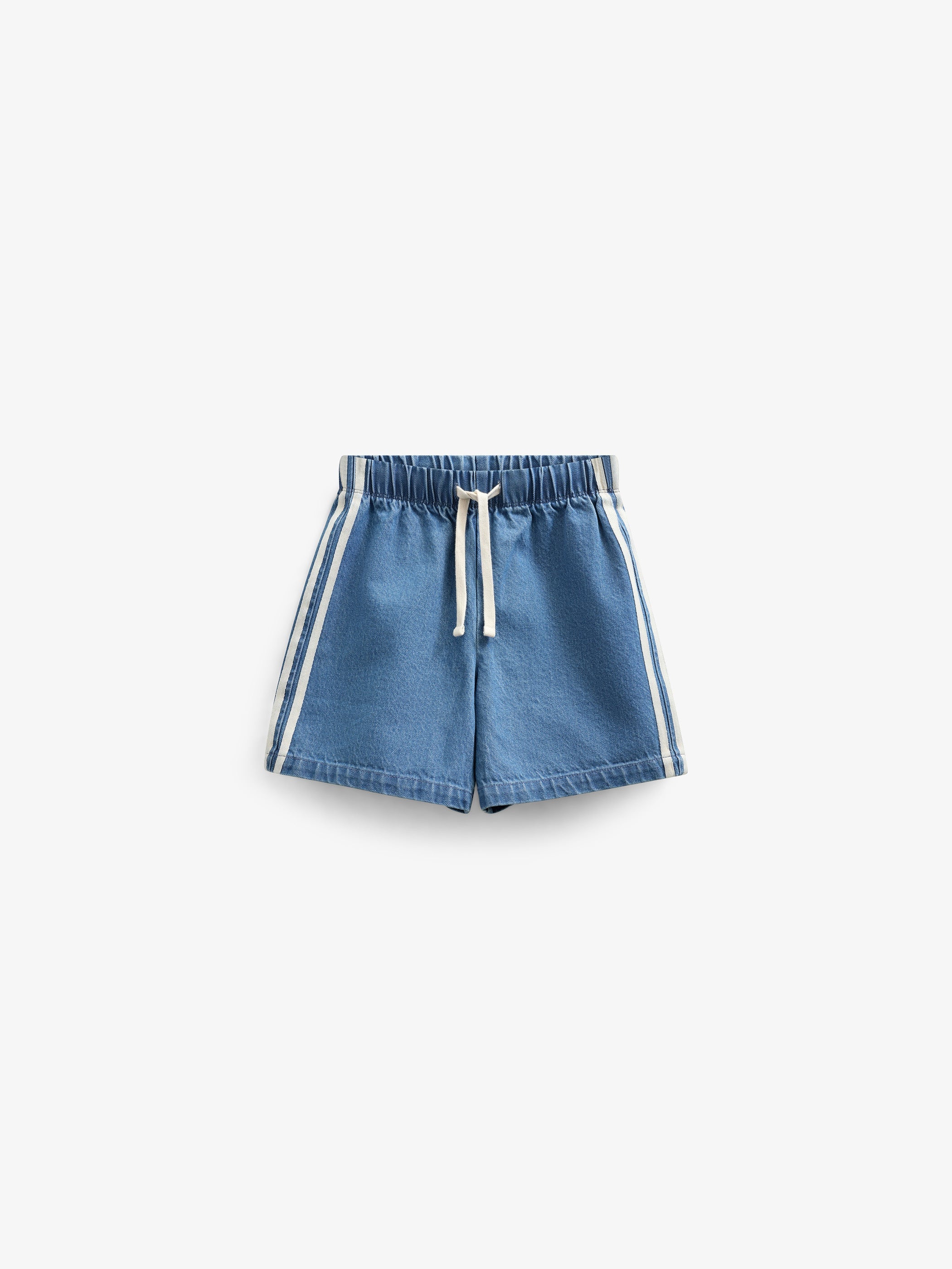 Baggy Denim Shorts mit Band - Kids - Blue Denim | 101142 Callum