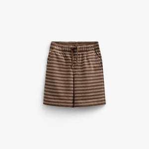 Gestreifte Jersey Shorts - Tween - Dark Brown | 101182 Otto