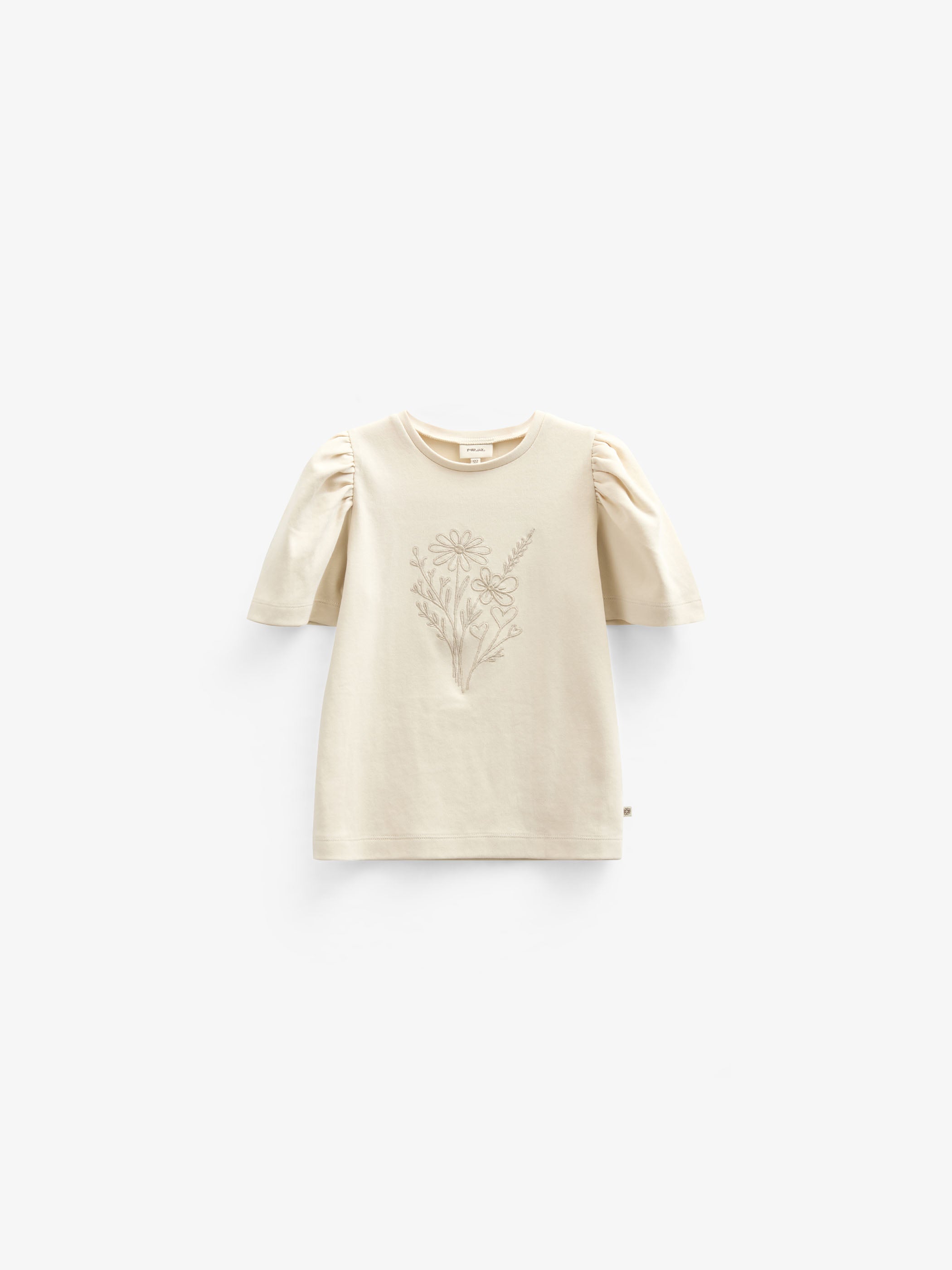T-Shirt mit Stickerei - Tween - Offwhite | 101236 Amanda