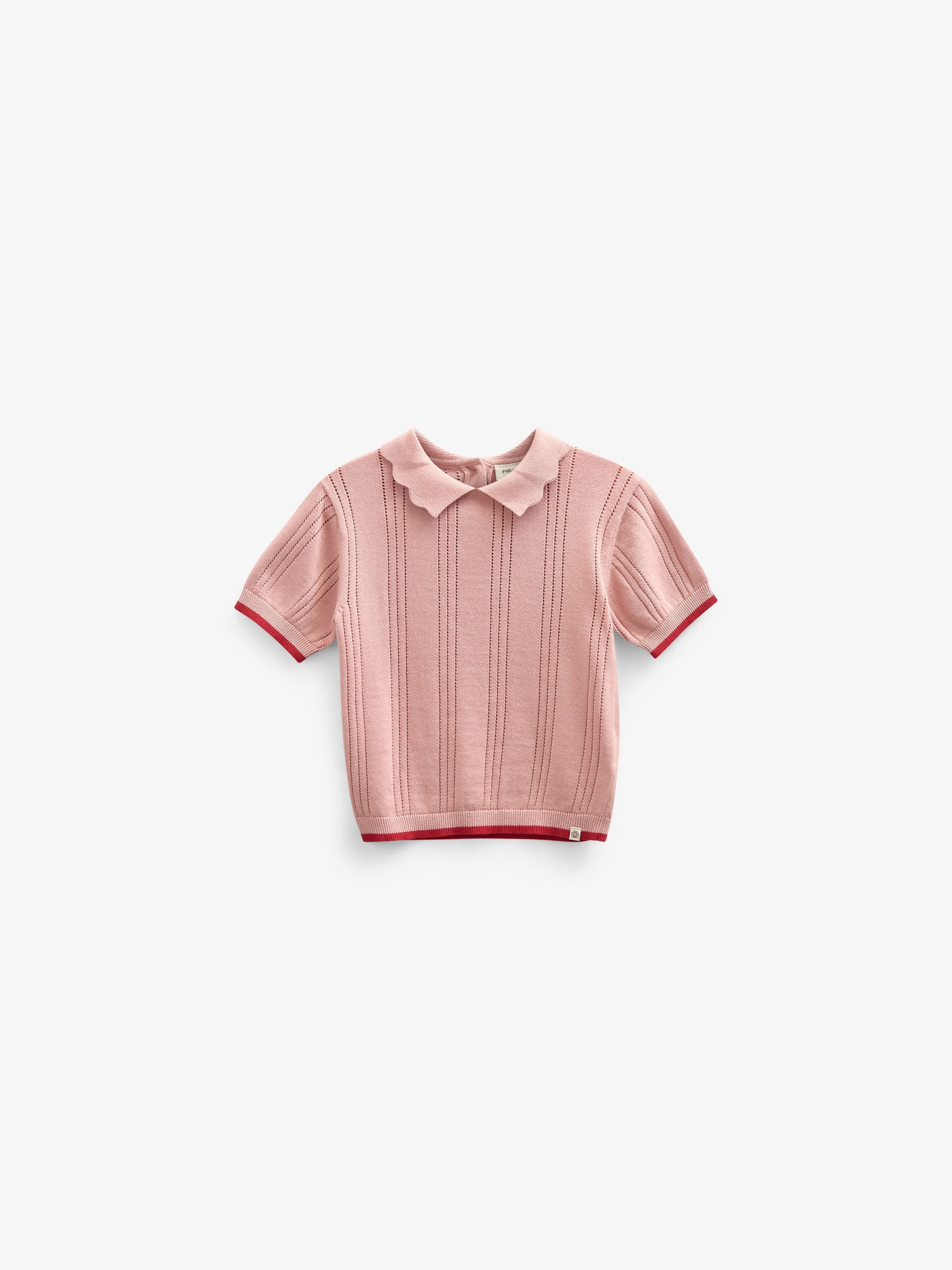 Mädchen gestricktes Polo - Kids - Rose | 101241 Helena