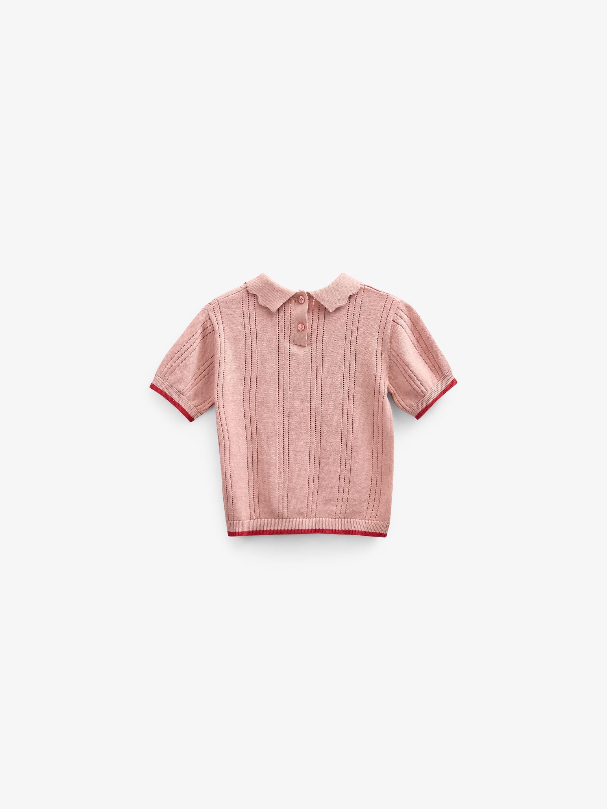 Mädchen Strick-Polo - Tween - Rose | 101242 Helena