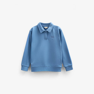 Polo-Sweatshirt - Kids - Dusty Blue | 101253 Carter