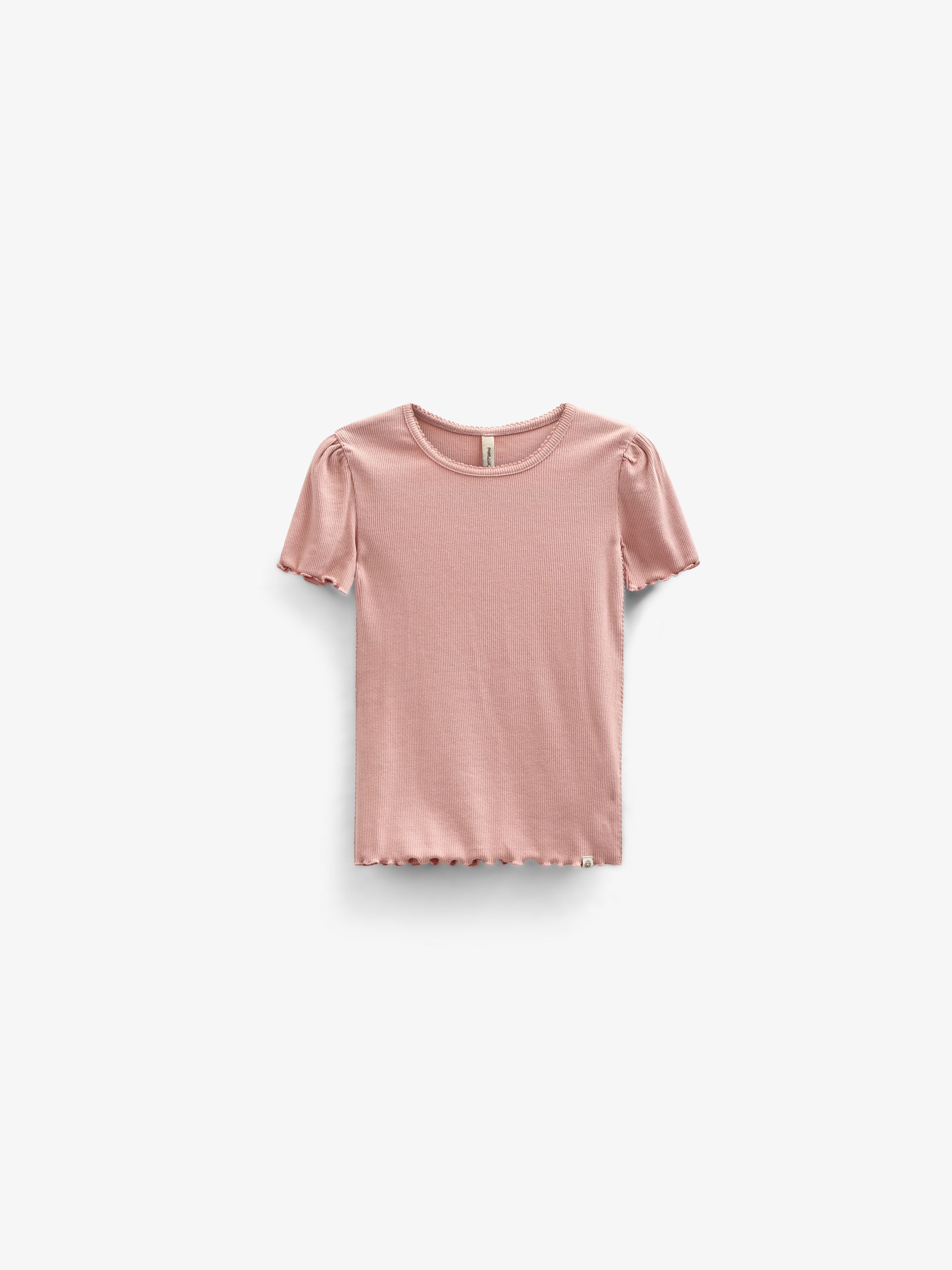 T-Shirt aus Modalripp - Tween - Rose Tan | 101299 Lottie