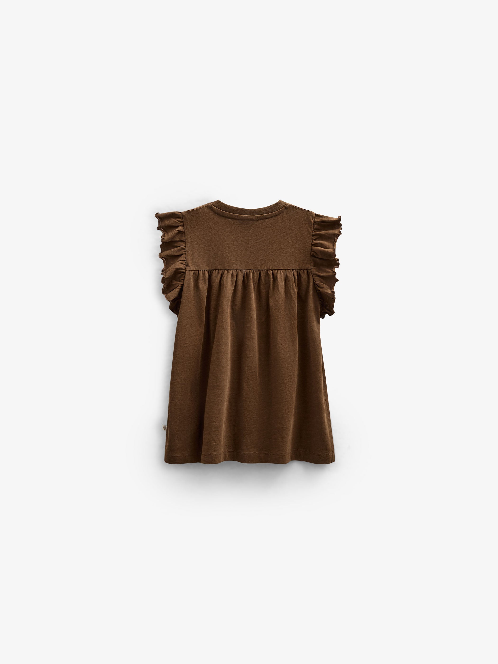 Jerseybluse - Kids - Dark Brown | 101332 Lucia